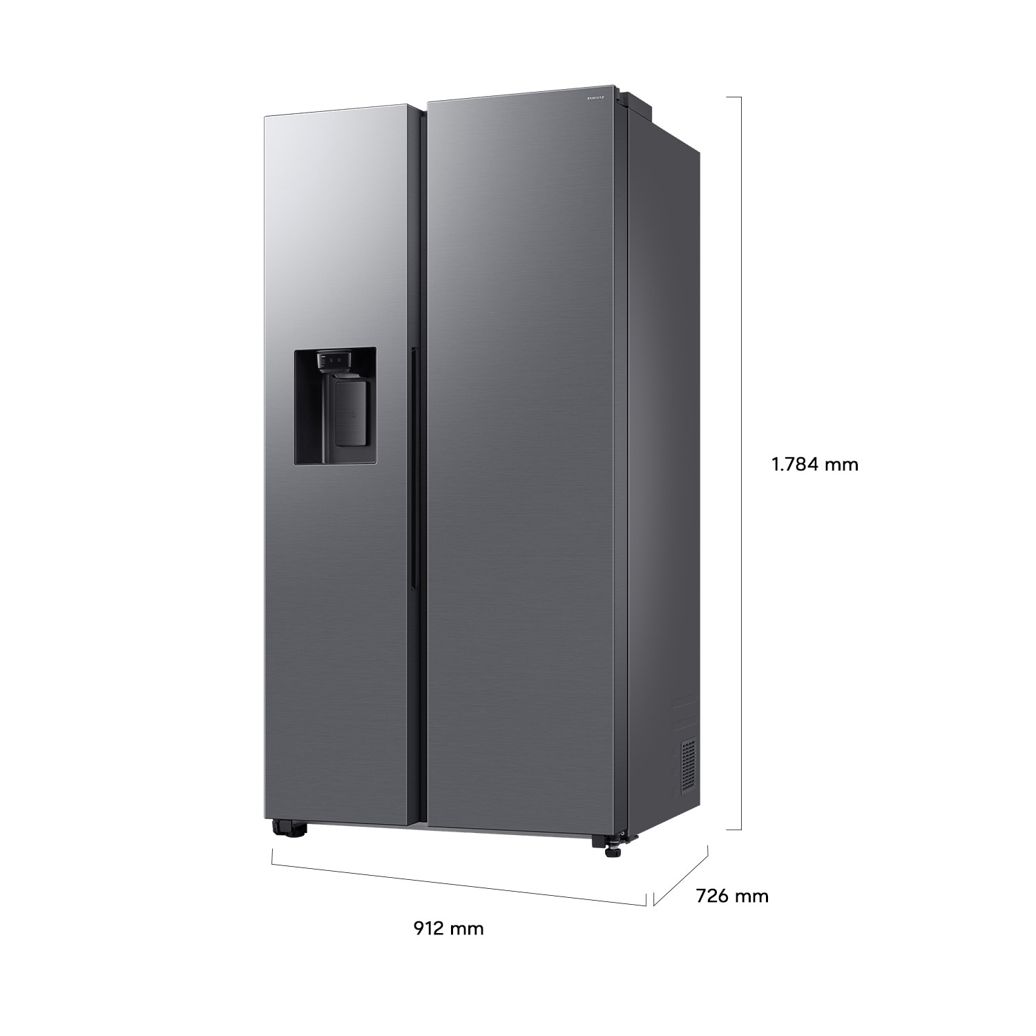 Frigorífico Americano Bespoke AI 178cm 621L Clase E Inox RS90F64EETEF Inox