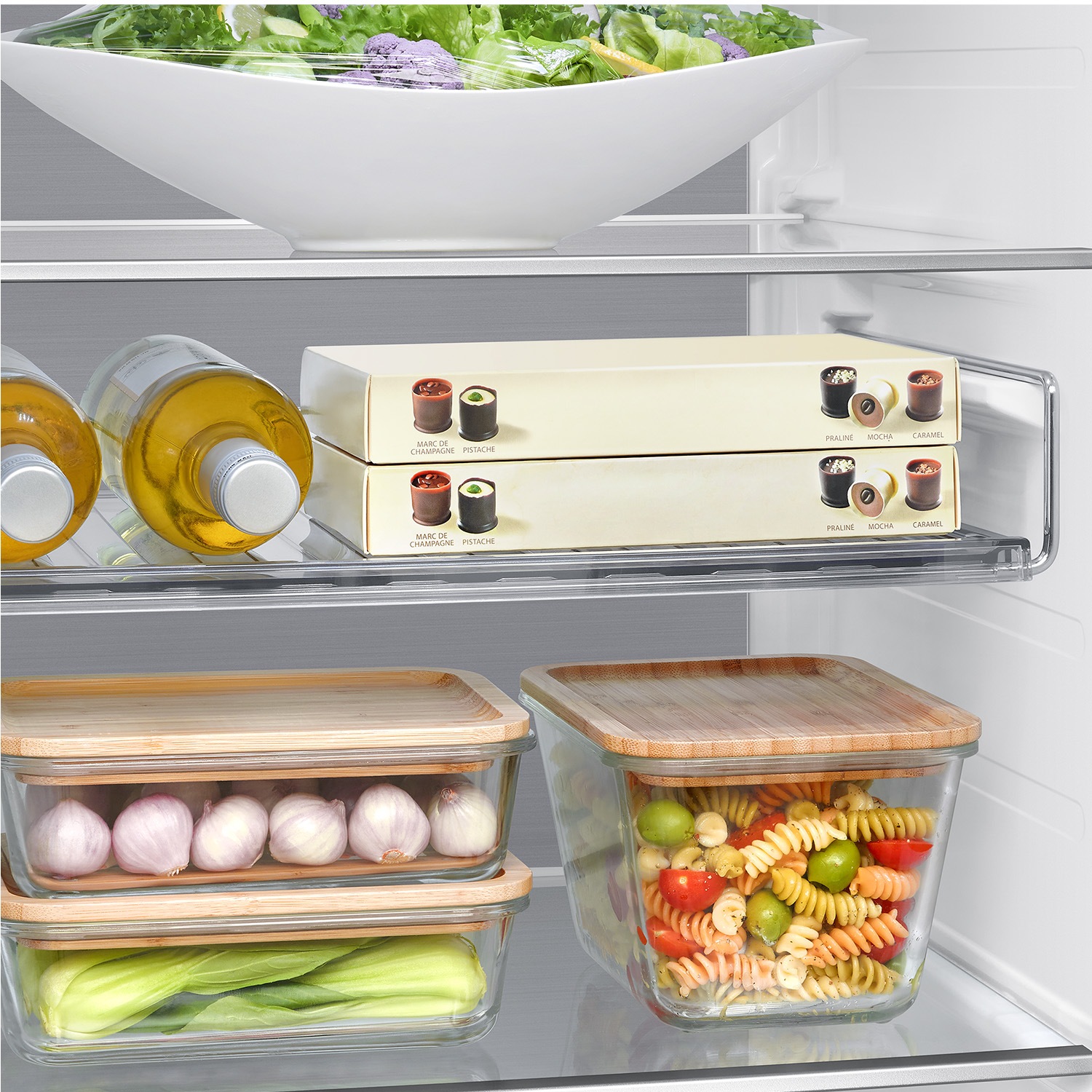 Frigorífico Americano Bespoke AI 178cm 621L Clase E Inox RS90F64EETEF Inox