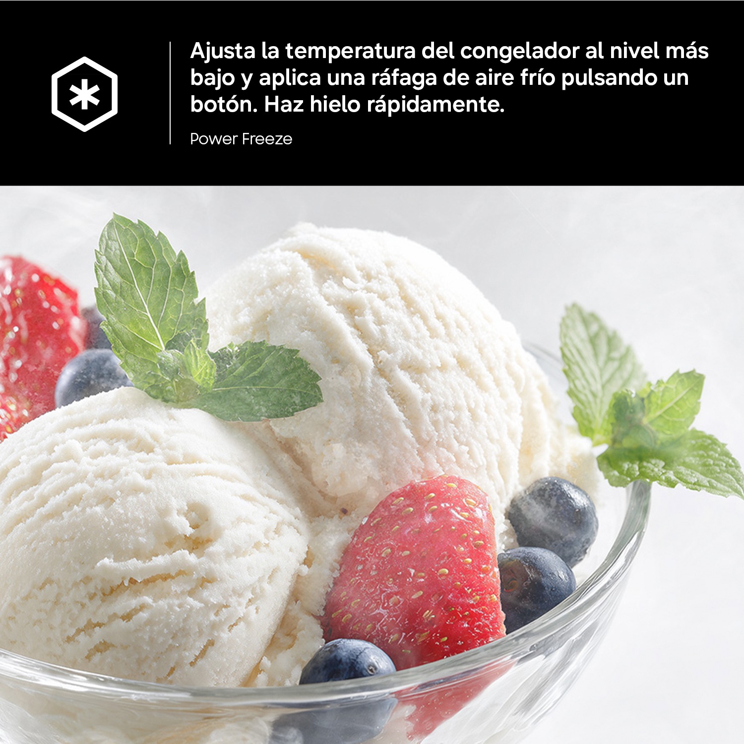 Congelador Vertical AI 186cm 323L Clase E Inox RZ40H32PETEF ​ ​ Inox