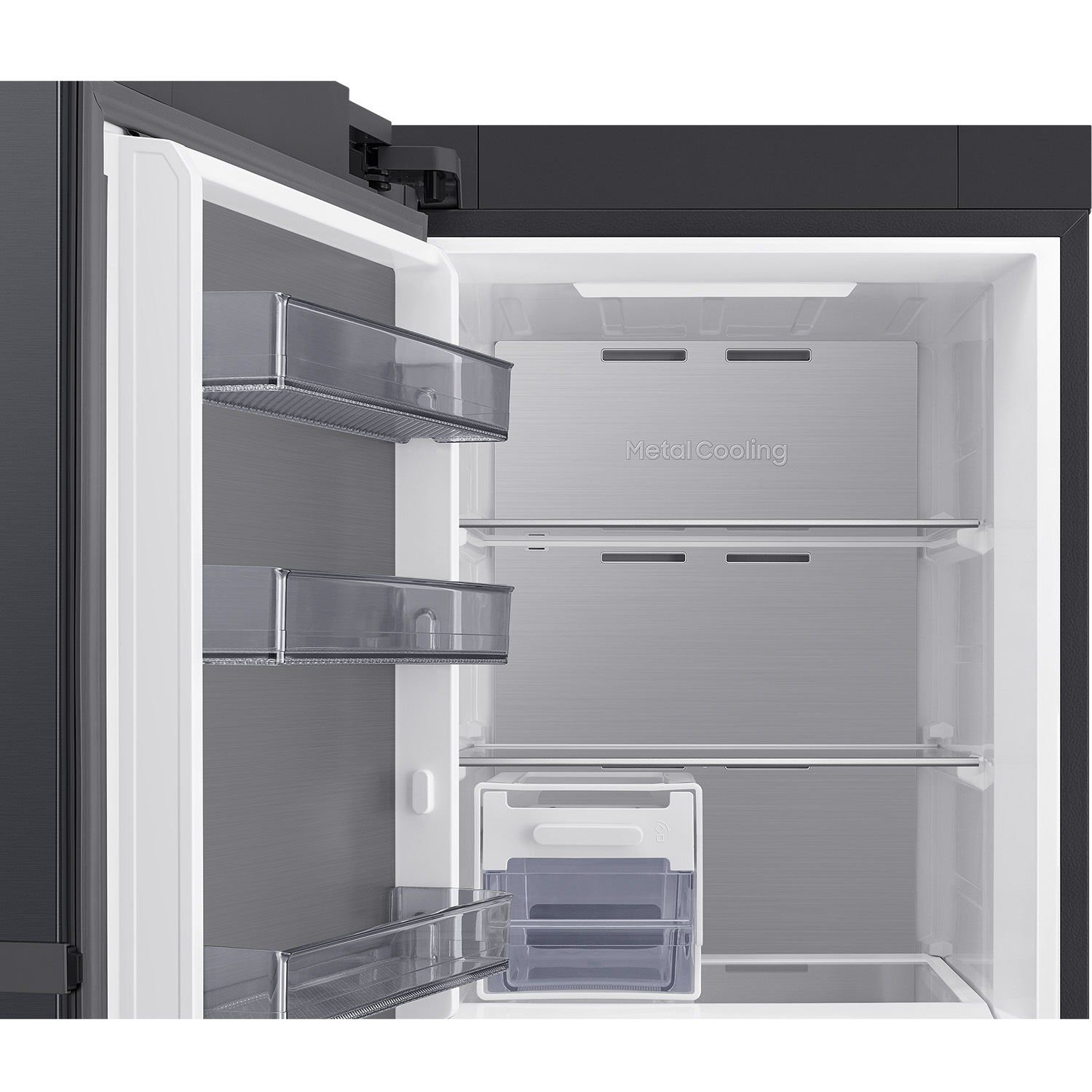 Congelador Vertical Bespoke AI 186cm 323L Clase D Grafito RZ70H32HDFEF Grafito