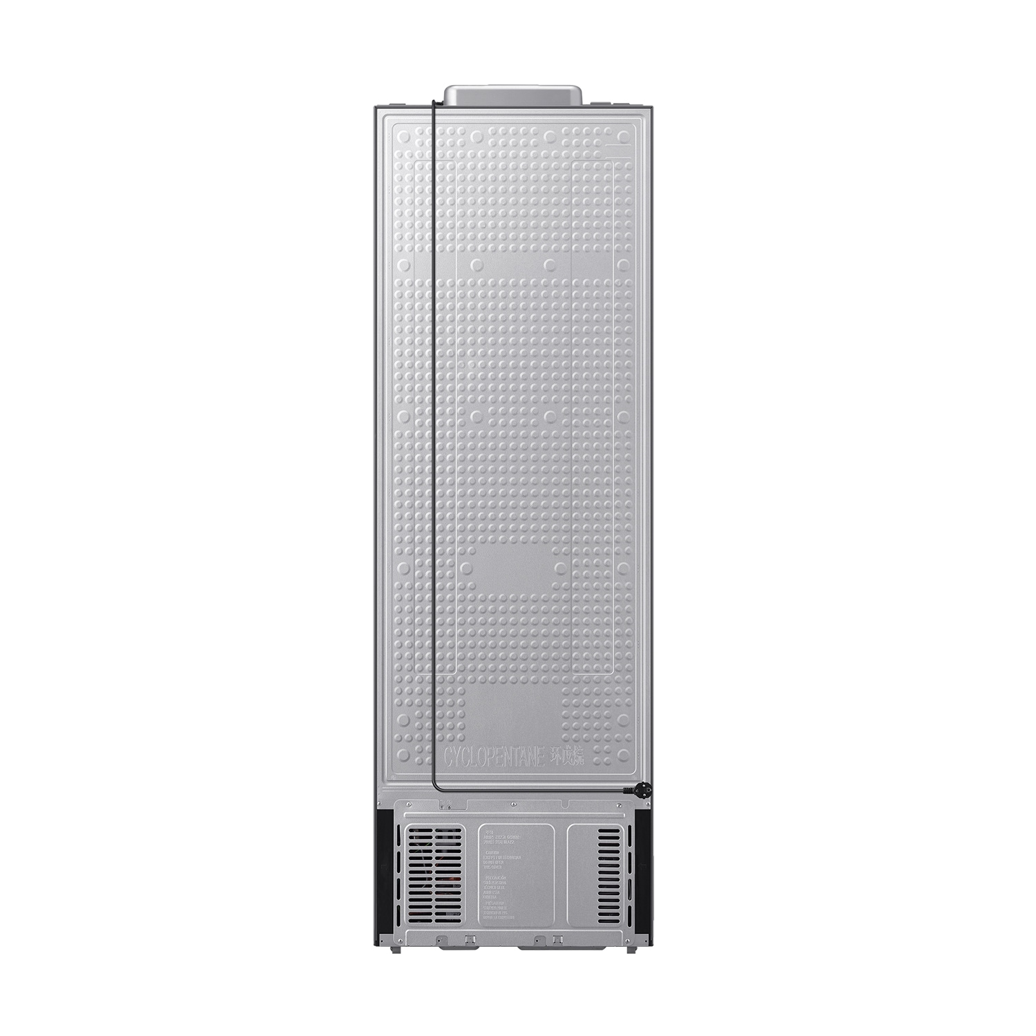 Congelador Vertical Bespoke AI 186cm 323L Clase D Inox RZ70H32HDTEF Inox