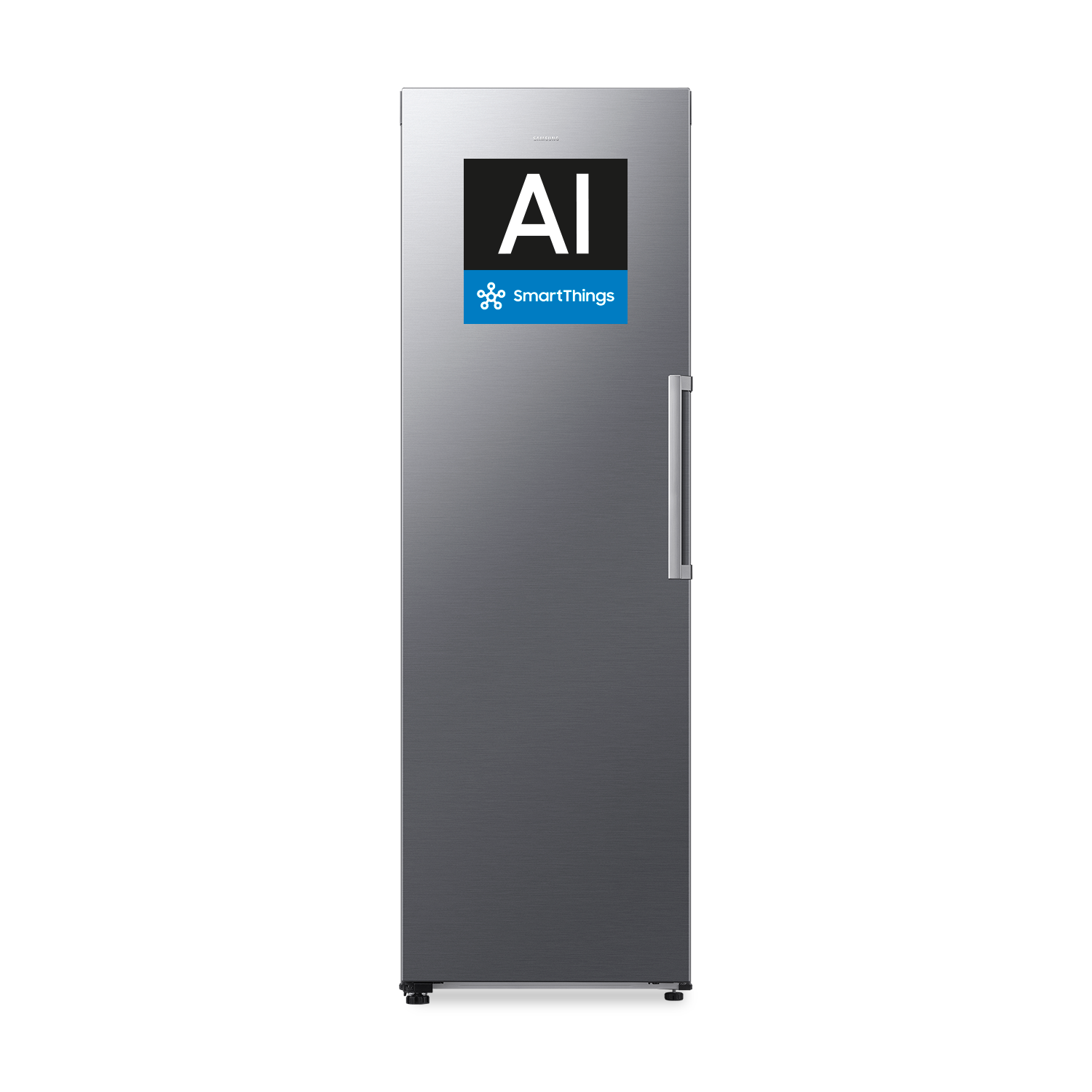 Congelador Vertical Bespoke AI 186cm 323L Clase D Inox RZ70H32HDTEF Inox
