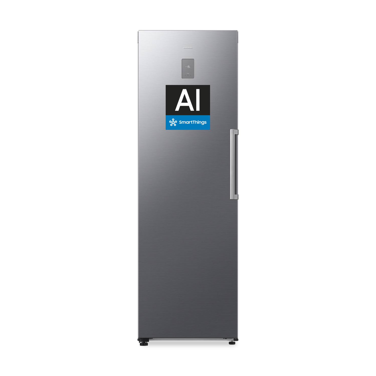 Congelador Vertical Bespoke AI 186cm 323L Clase D Inox RZ70H32HDTEF Inox