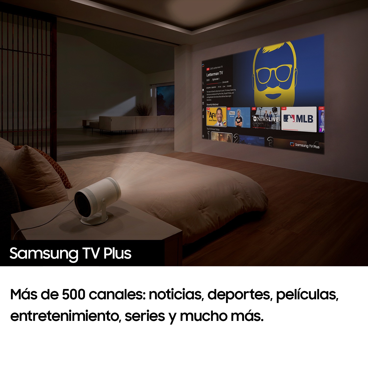 Proyector The Freestyle 2nd Gen 100” Smart - 2023 SP-LFF3CLAXXXE Cloud White