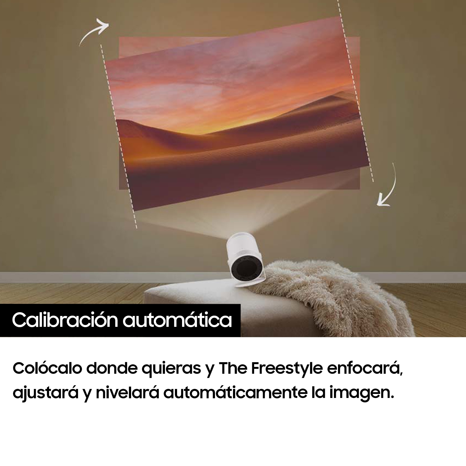Proyector The Freestyle 2nd Gen 100” Smart - 2023 SP-LFF3CLAXXXE Cloud White