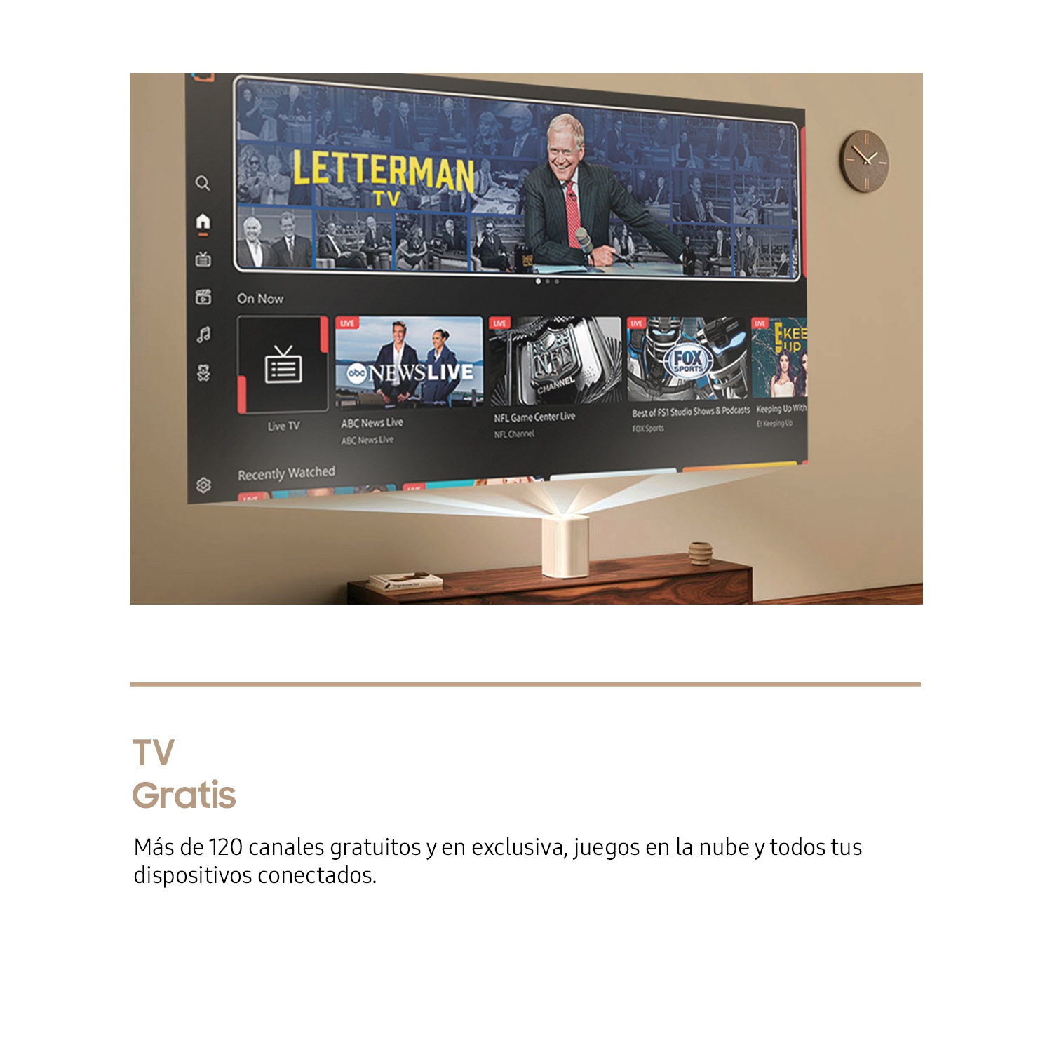 Proyector The Premiere LPF5D 100” 4k 5 Full touch interaction (2025) White