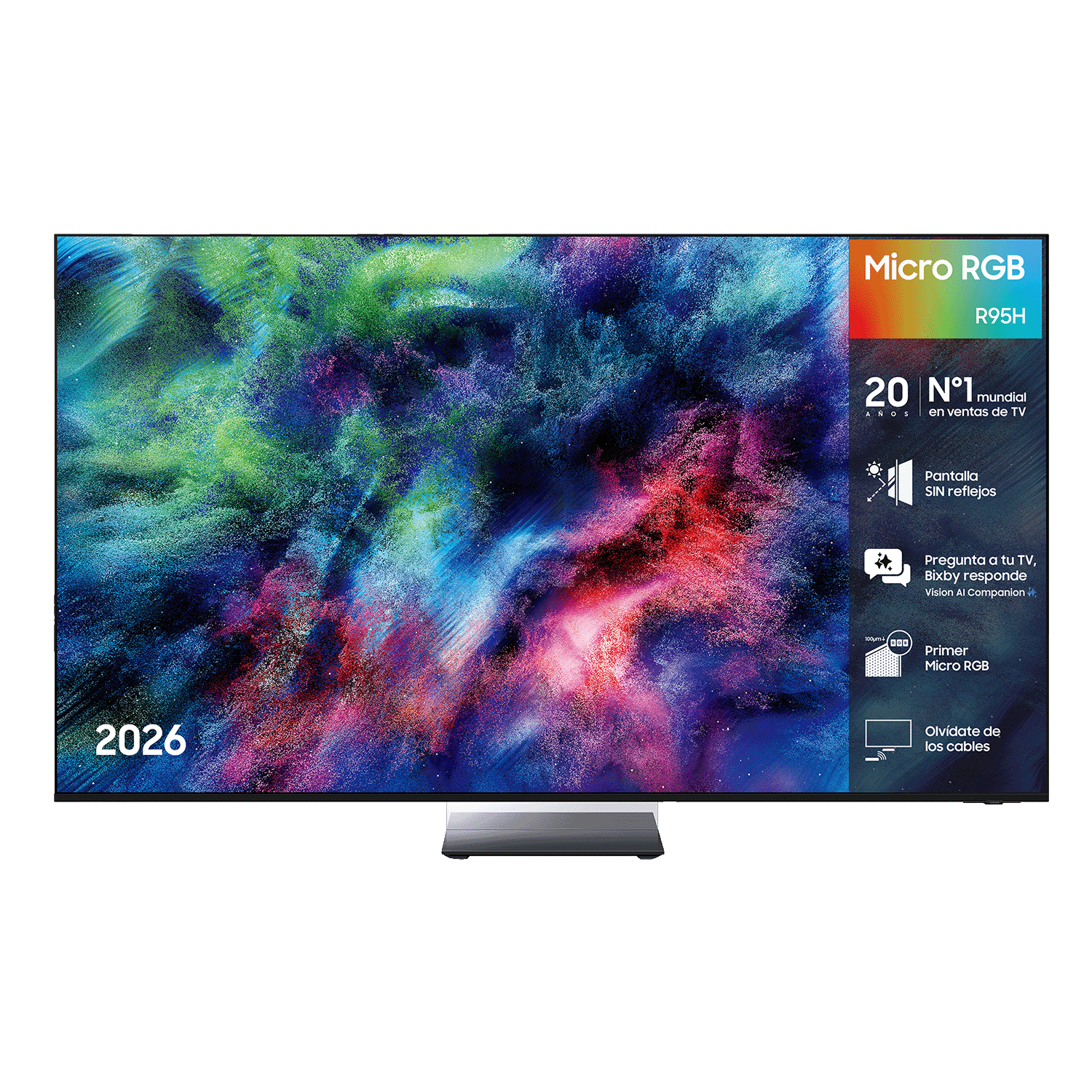 TV 65" Micro RGB R95H 4K Samsung Vision AI Smart TV (2026) Black