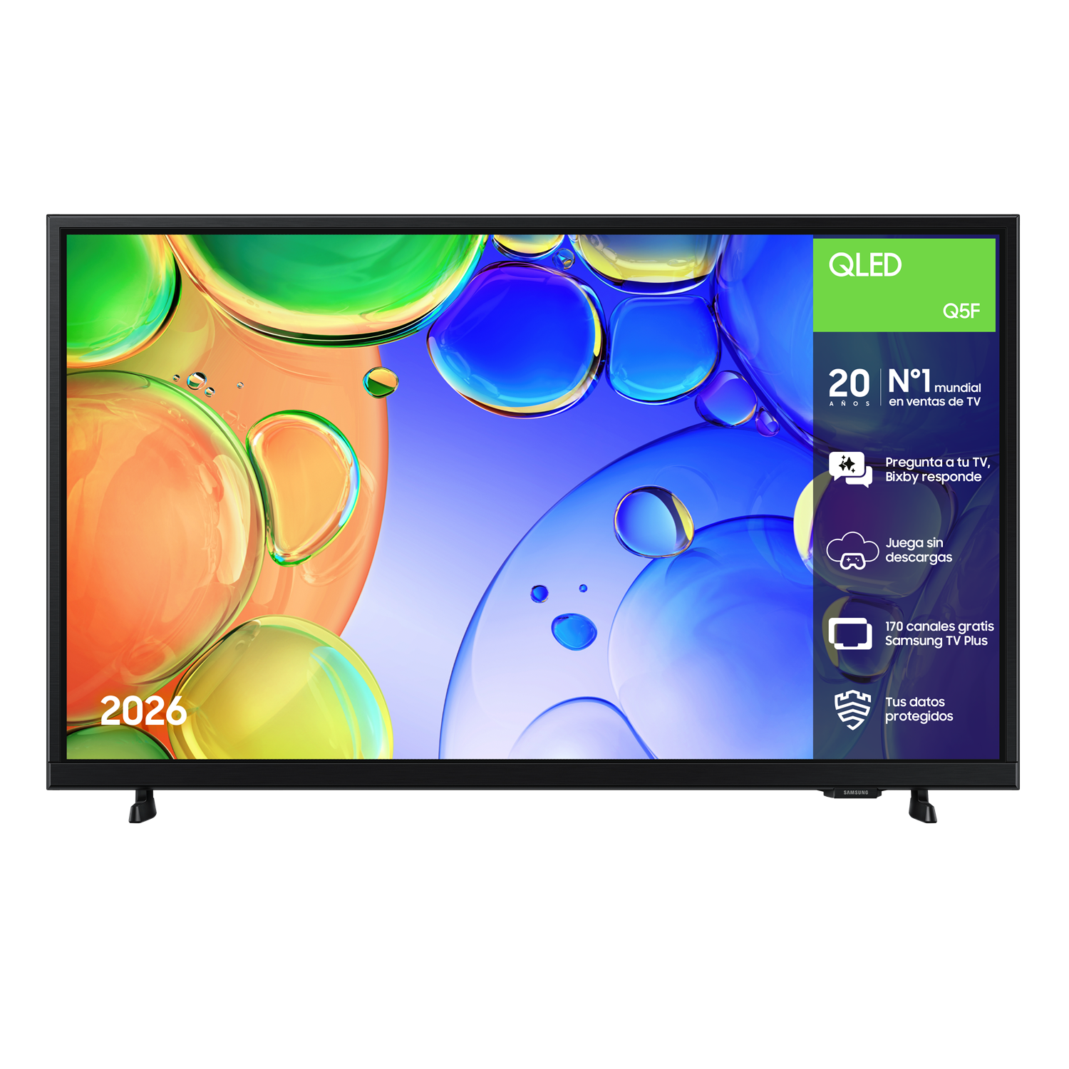 TV 32" QLED Q5F Full HD Smart TV (2025) Black