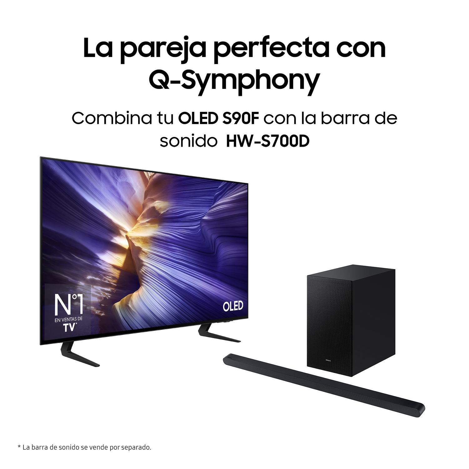 TV 42" OLED S90F 4K Samsung Vision AI Smart TV 2025 Black