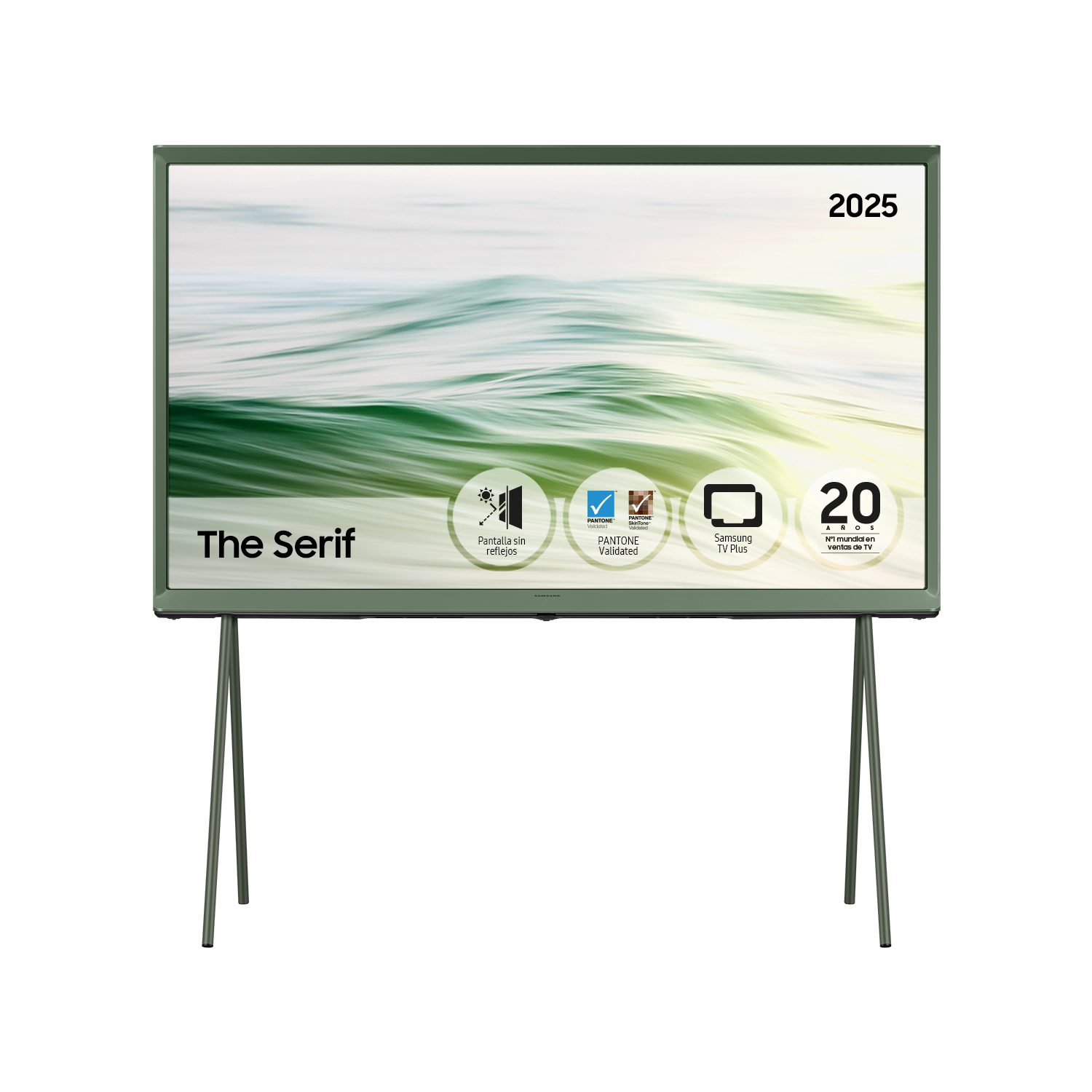 TV LS01D The Serif 43” QLED 4K Smart TV (2024) Ivy Green
