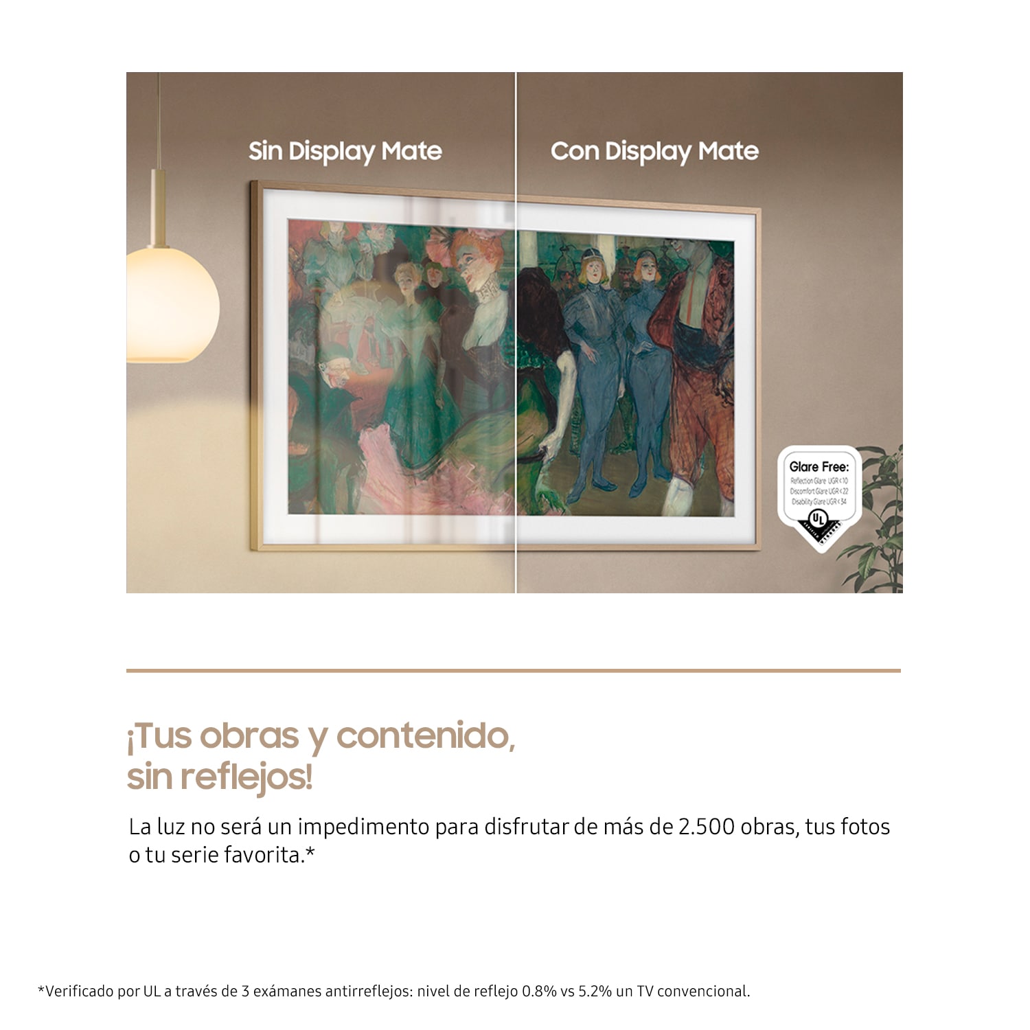 TV LS03F 43" The Frame 4K Samsung Vision AI Smart TV 2025 Black