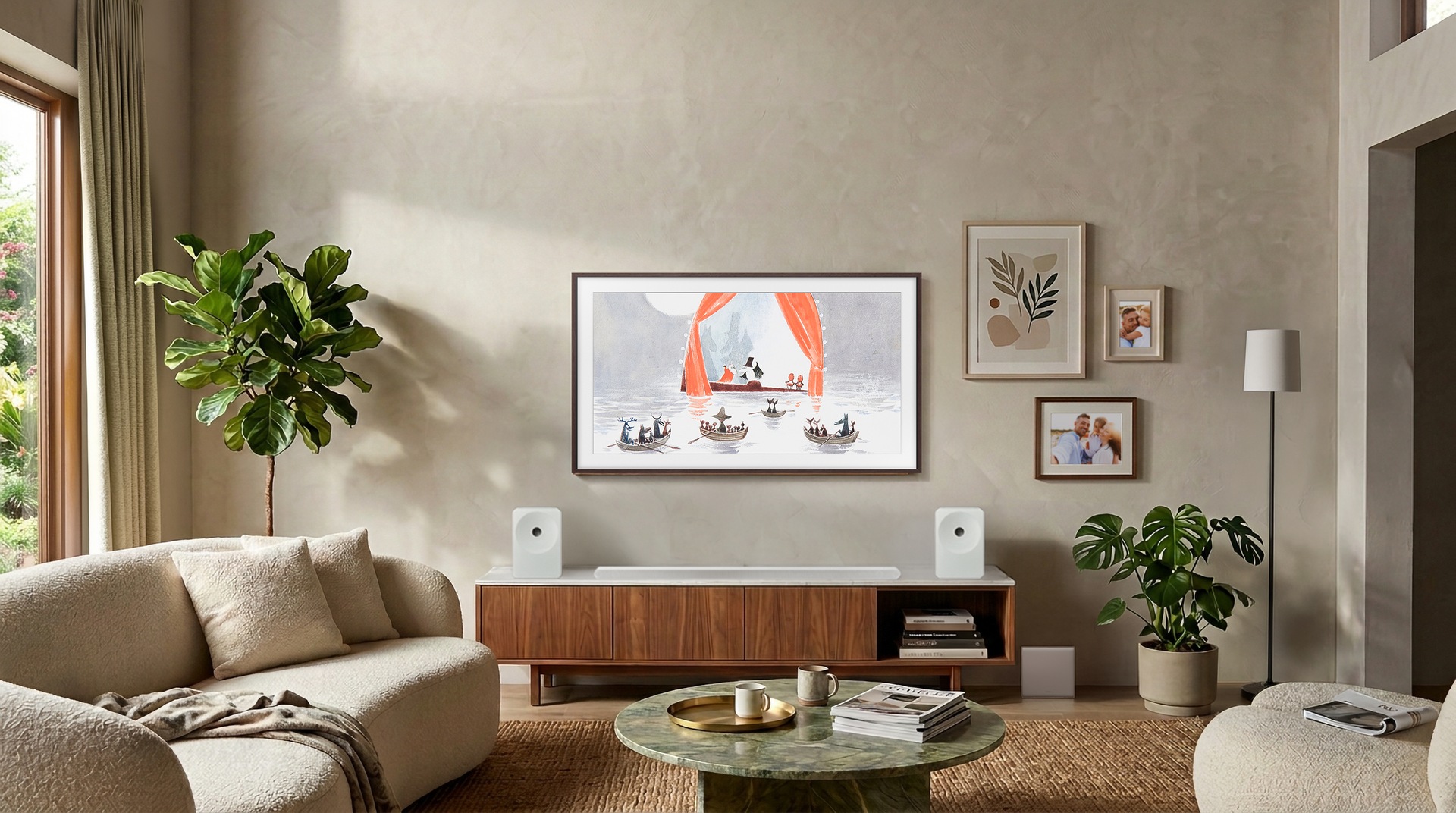 TV 43" The Frame LS03HE 4K SIN reflejos Samsung Vision AI Smart TV (2026) Black