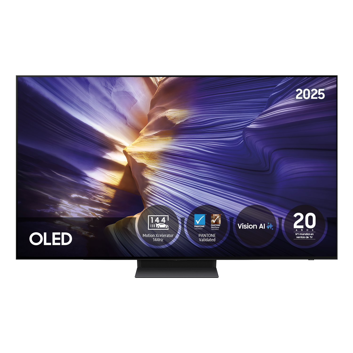 TV 48" OLED S93F 4K Samsung Vision AI Smart TV 2025 Negro
