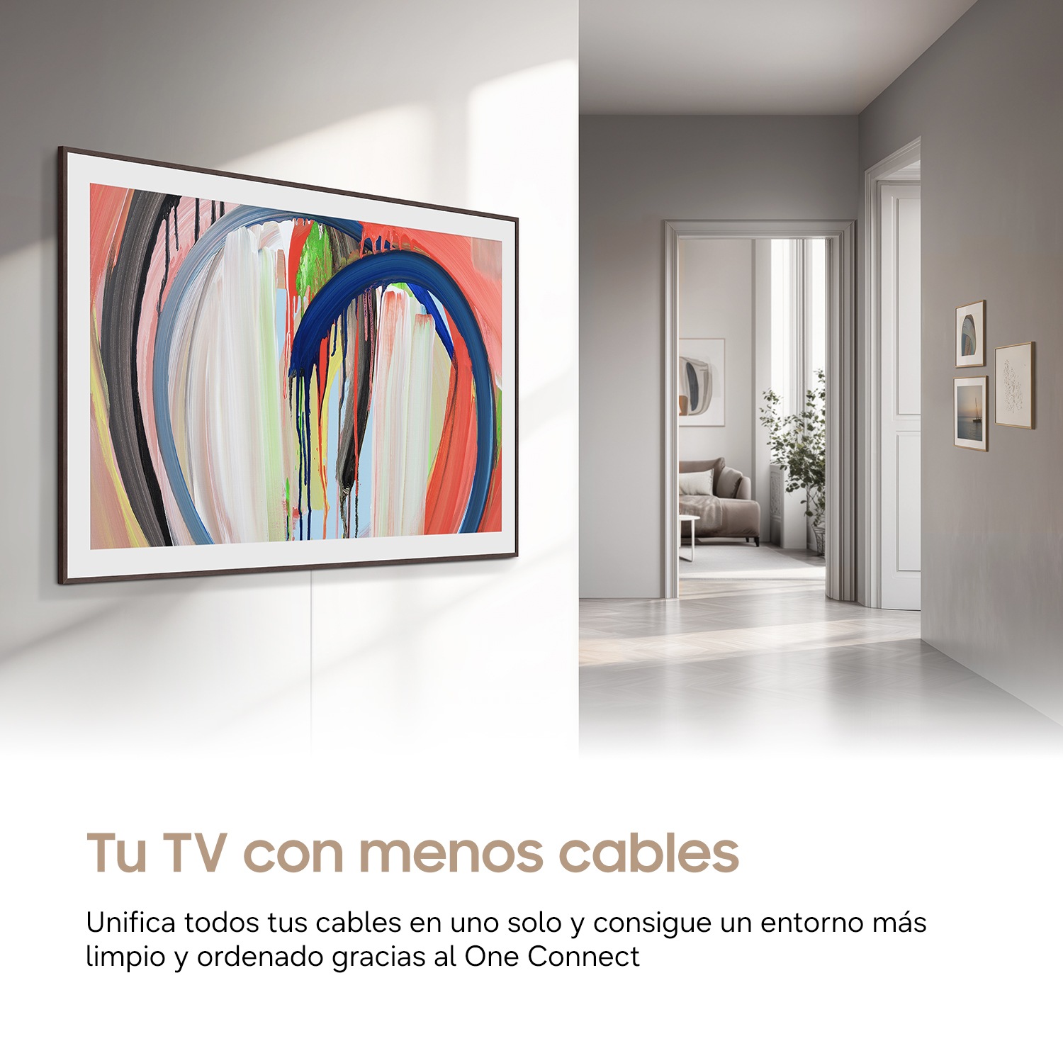 TV 55" The Frame LS03HA 4K SIN reflejos Samsung Vision AI Smart TV (2026) Black