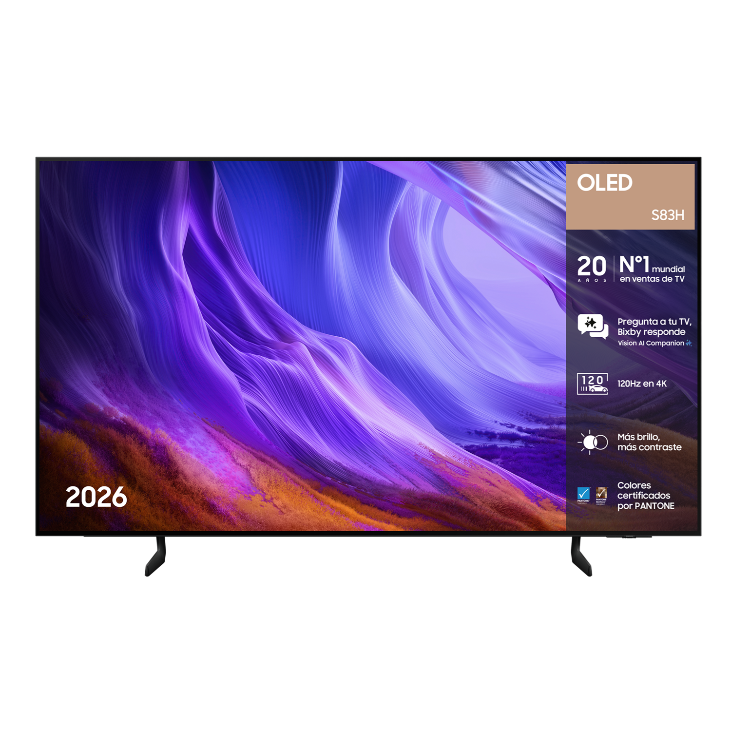 TV 55" OLED S83H 4K Samsung Vision AI Smart TV (2026)  Graphite