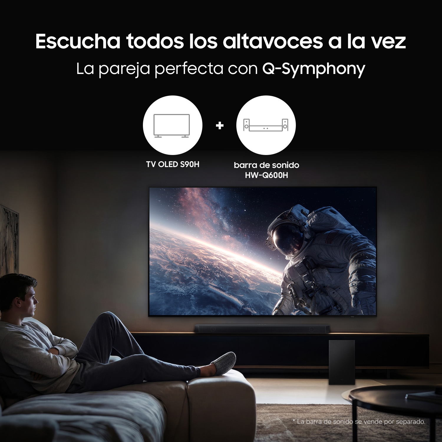 55'' OLED S90H 4K Samsung Vision AI Smart TV (2026) Graphite