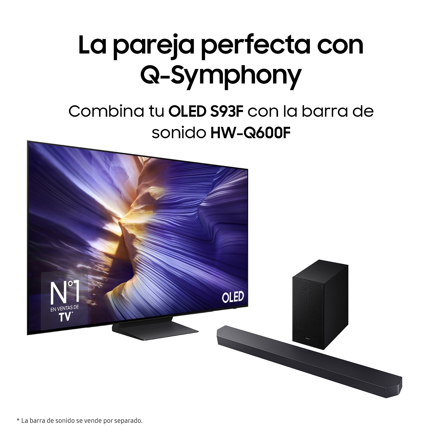 TV 55" OLED S93F 4K Samsung Vision AI Smart TV 2025 Black