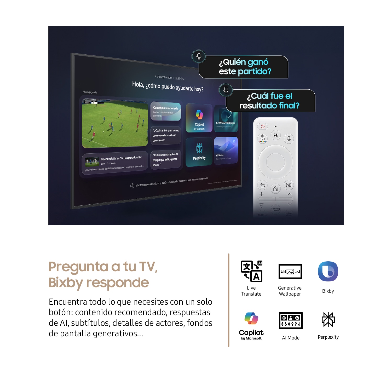 TV LS03F 65" The Frame Pro 4K Samsung Vision AI Smart TV 2025 Negro