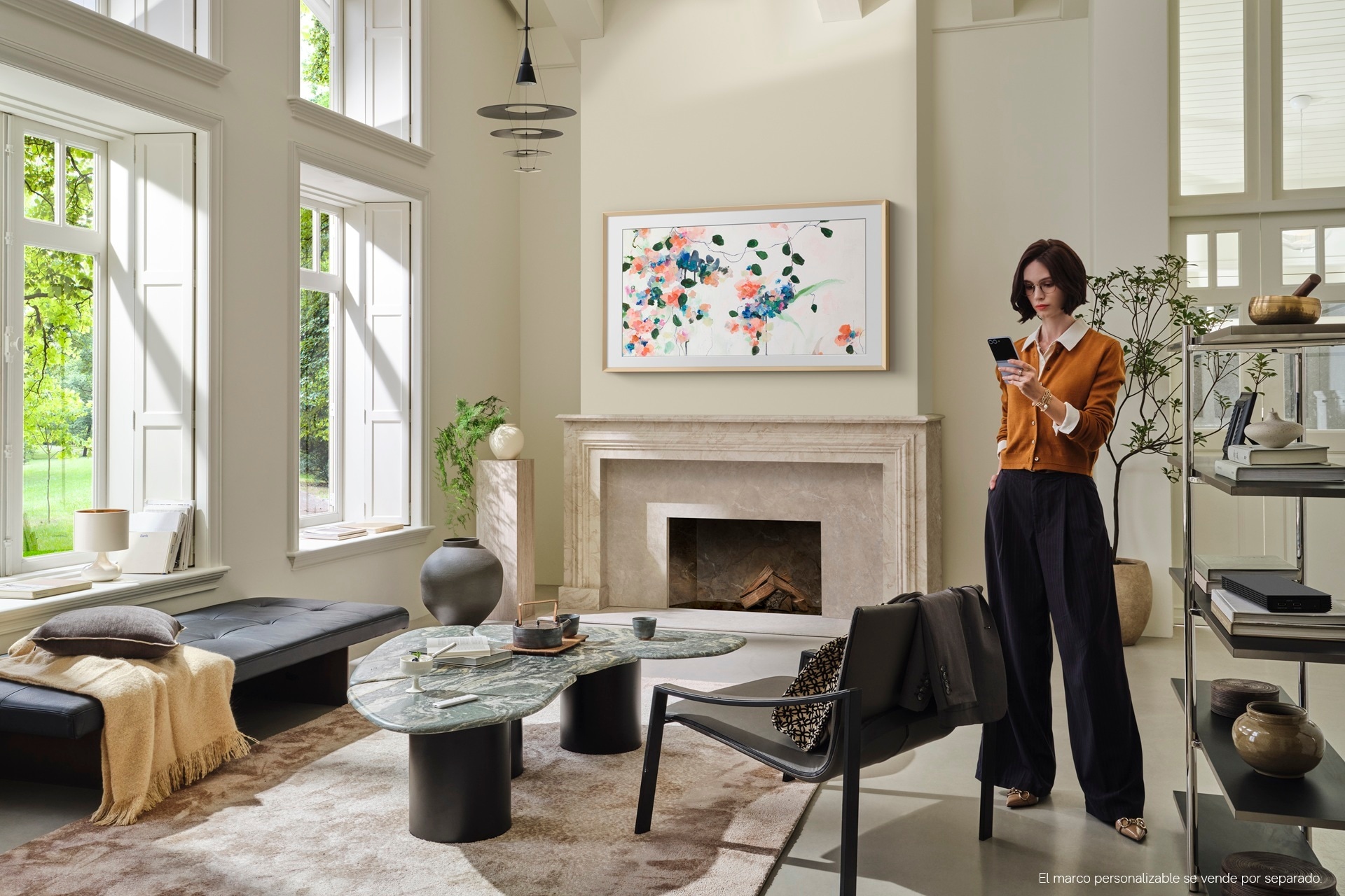 TV LS03F 65" The Frame Pro 4K Samsung Vision AI Smart TV 2025 Negro