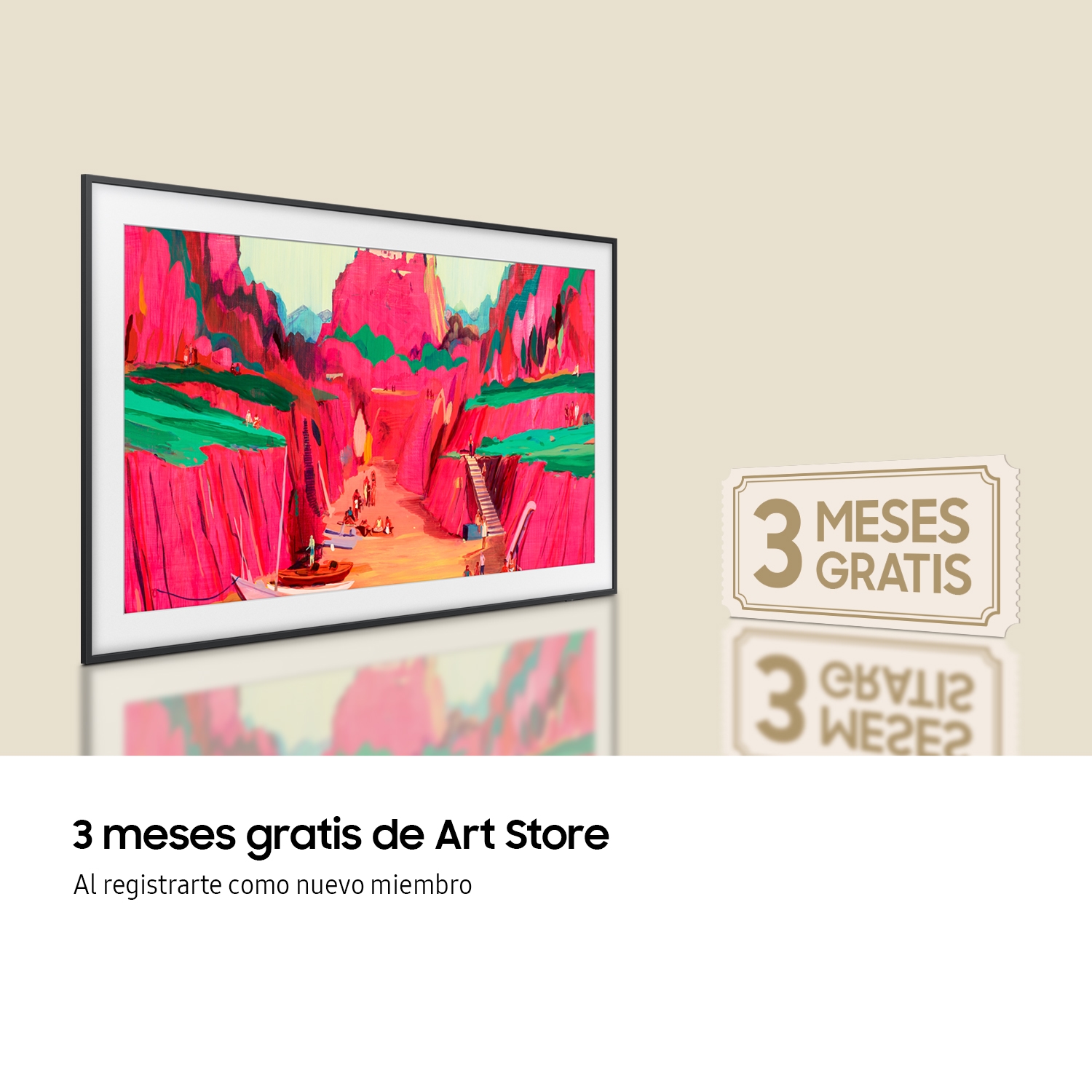 TV LS03F 65" The Frame Pro 4K Samsung Vision AI Smart TV 2025 Negro