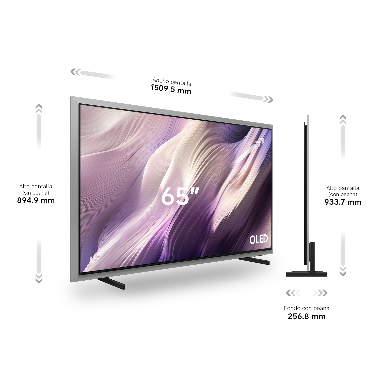 65'' inch OLED S95H 4K Samsung Vision AI Smart TV (2026) Silver