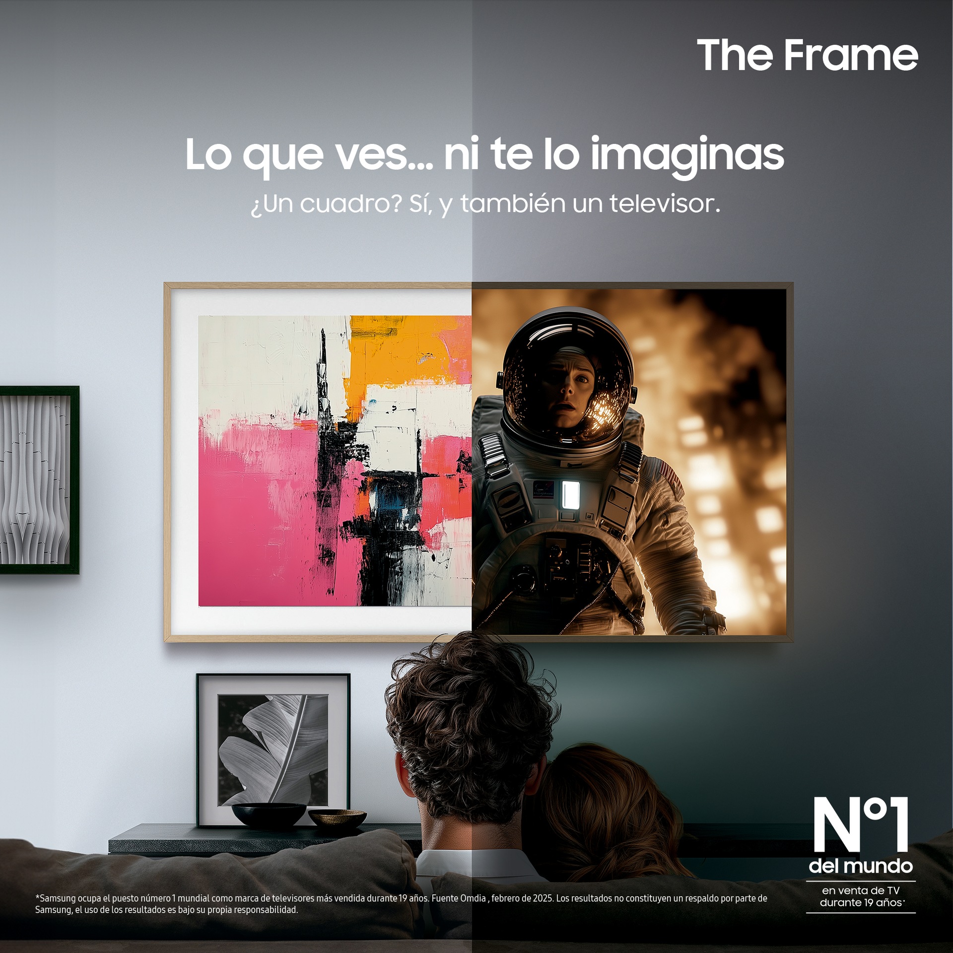 TV LS03F 75" The Frame Pro 4K Samsung Vision AI Smart TV 2025 Black