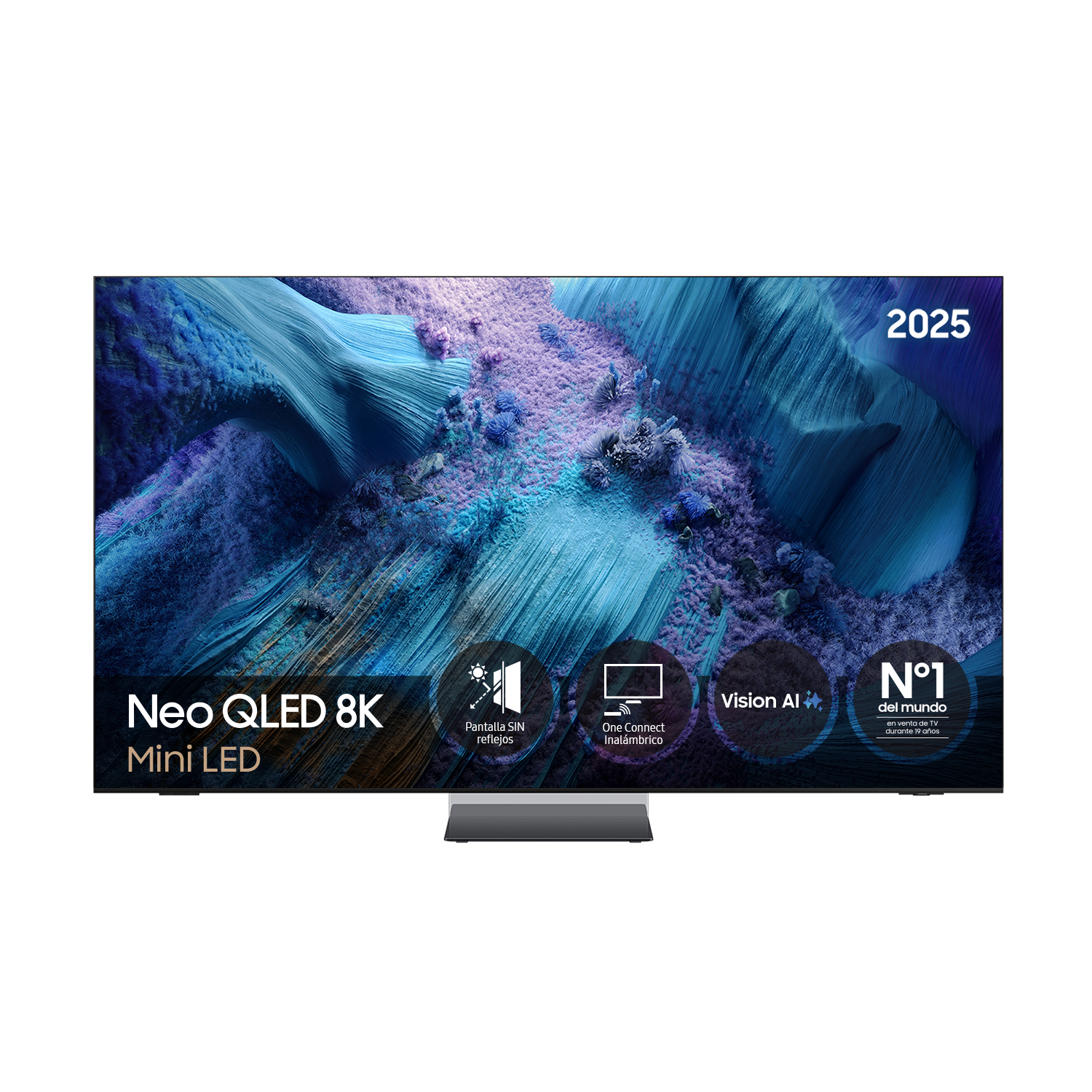 TV 75" Neo QLED QN990F 8K Samsung Vision AI Smart TV 2025 Graphite