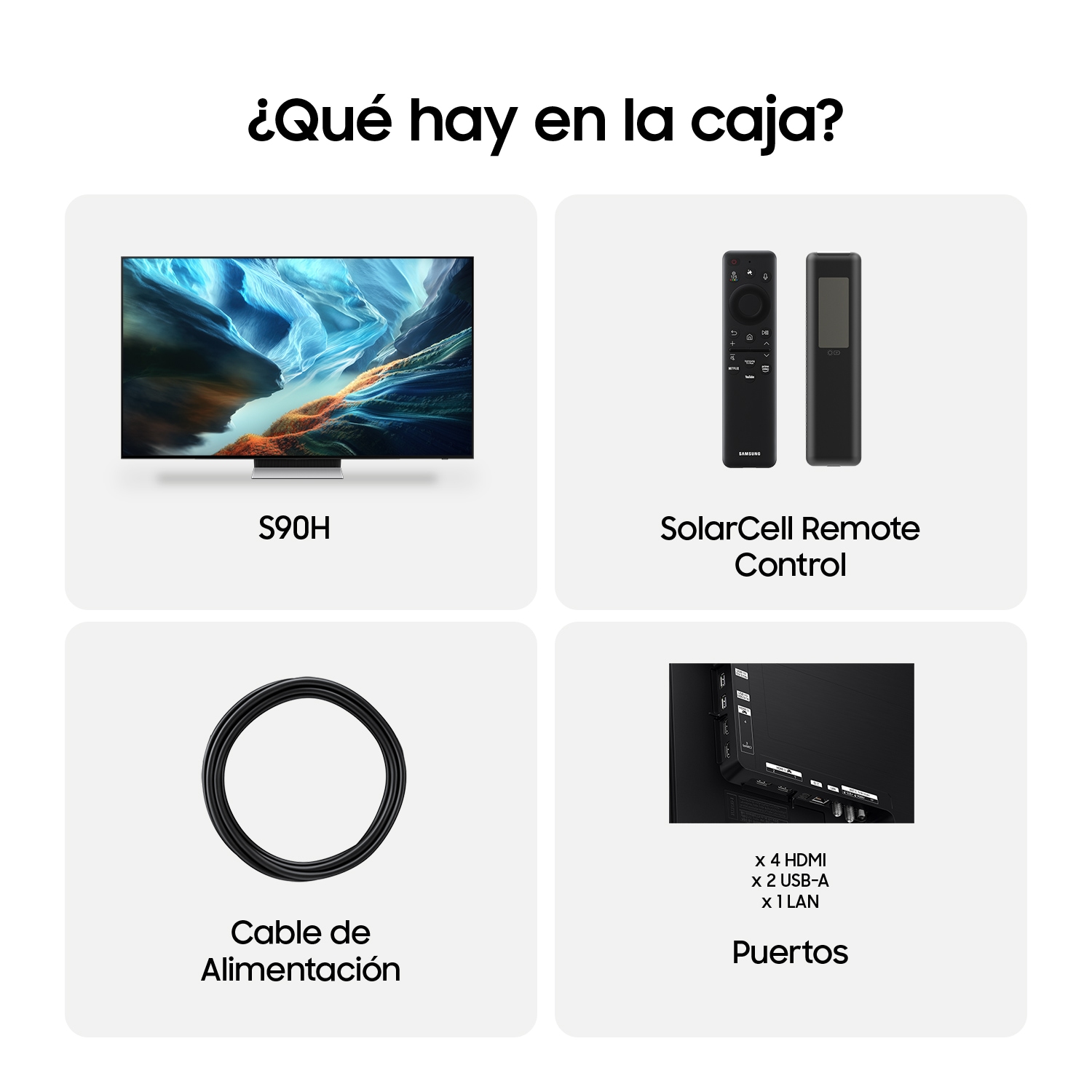 77'' OLED S90H 4K Samsung Vision AI Smart TV (2026) Graphite