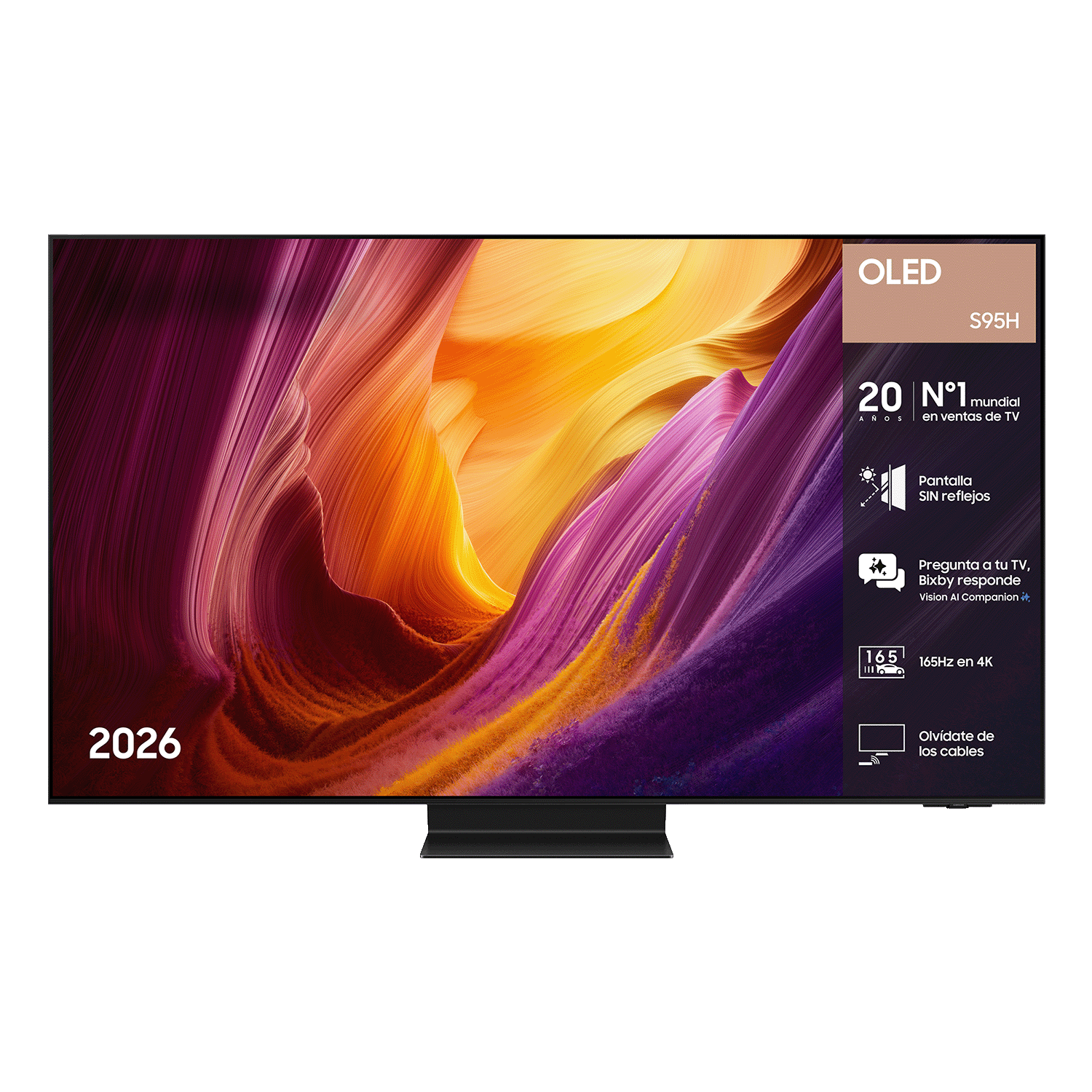 77'' inch OLED S95H 4K Samsung Vision AI Smart TV (2026) Graphite