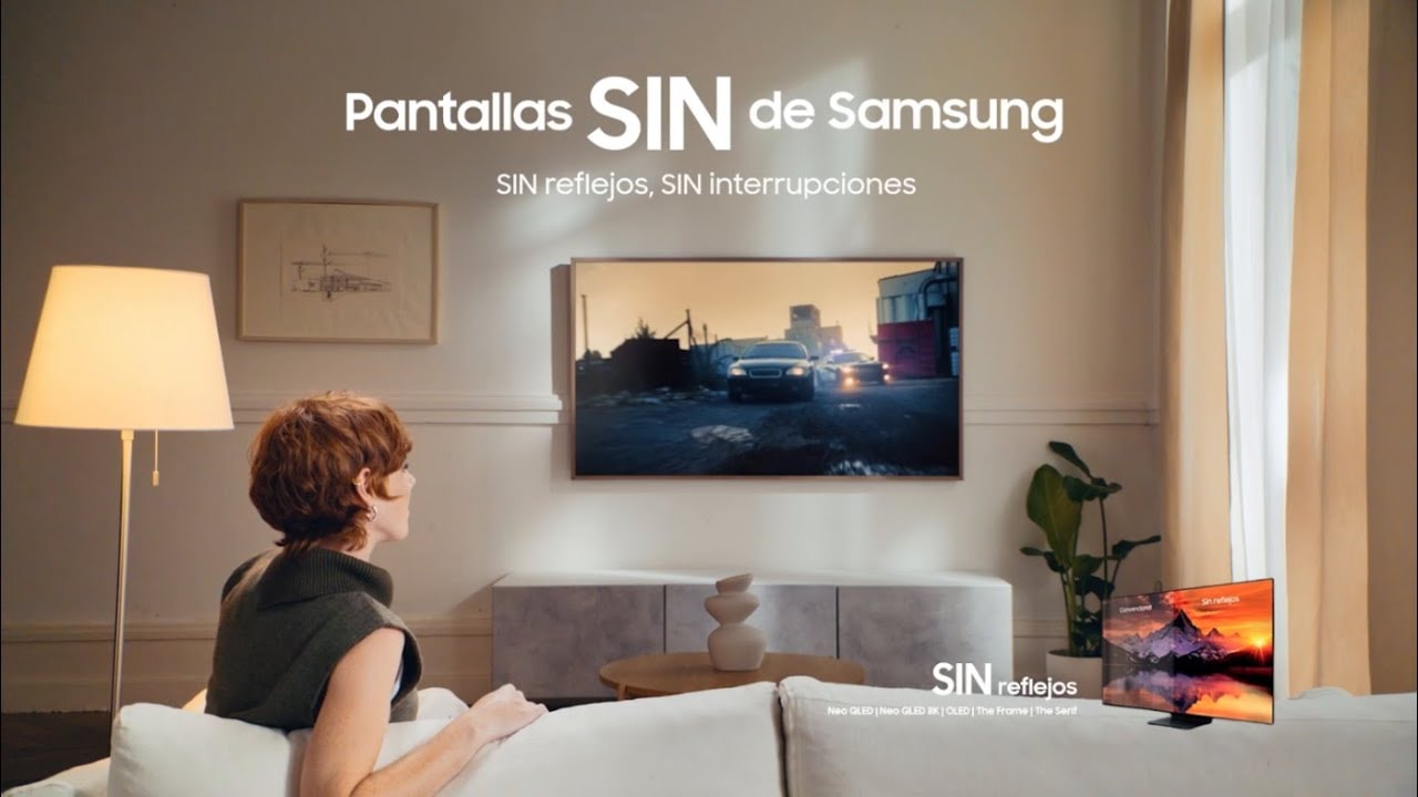 La Sin de Samsung sin reflejos, sin interrupciones