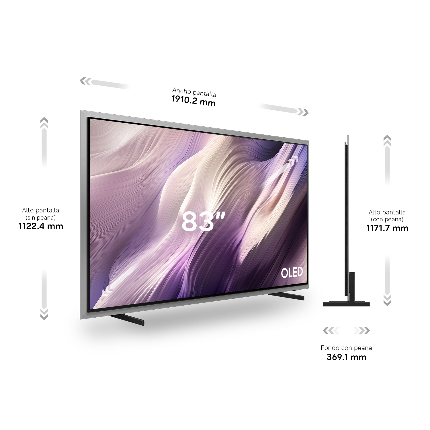 83'' inch OLED S95H 4K Samsung Vision AI Smart TV (2026) Silver