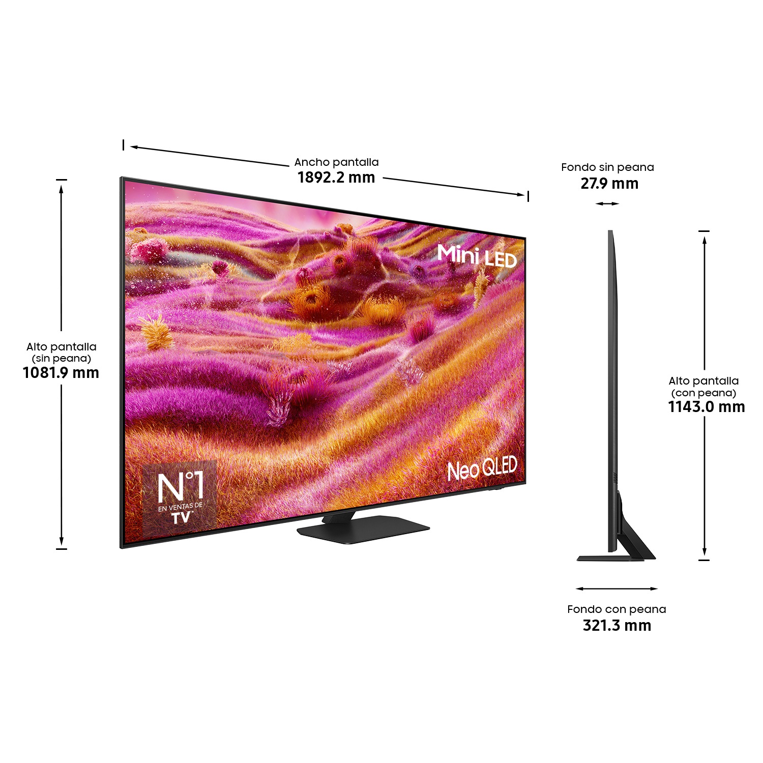 [TV 85" Ñé~ó QLÉ~D QÑ90F~ 4K Sám~súñg~ Vísí~óñ ÁÍ~ Smár~t TV 2025 Ñ~égró~]