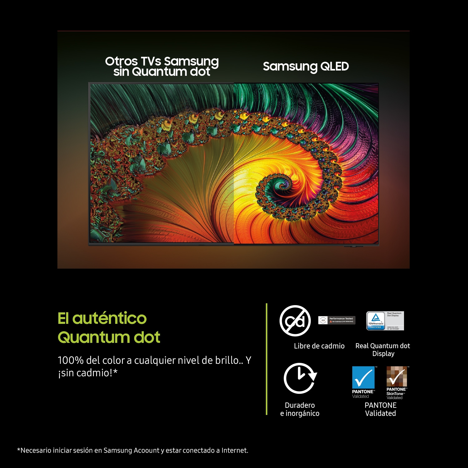 {inch}" QLED Q7F 4K Samsung Vision AI Smart TV (2025) Black