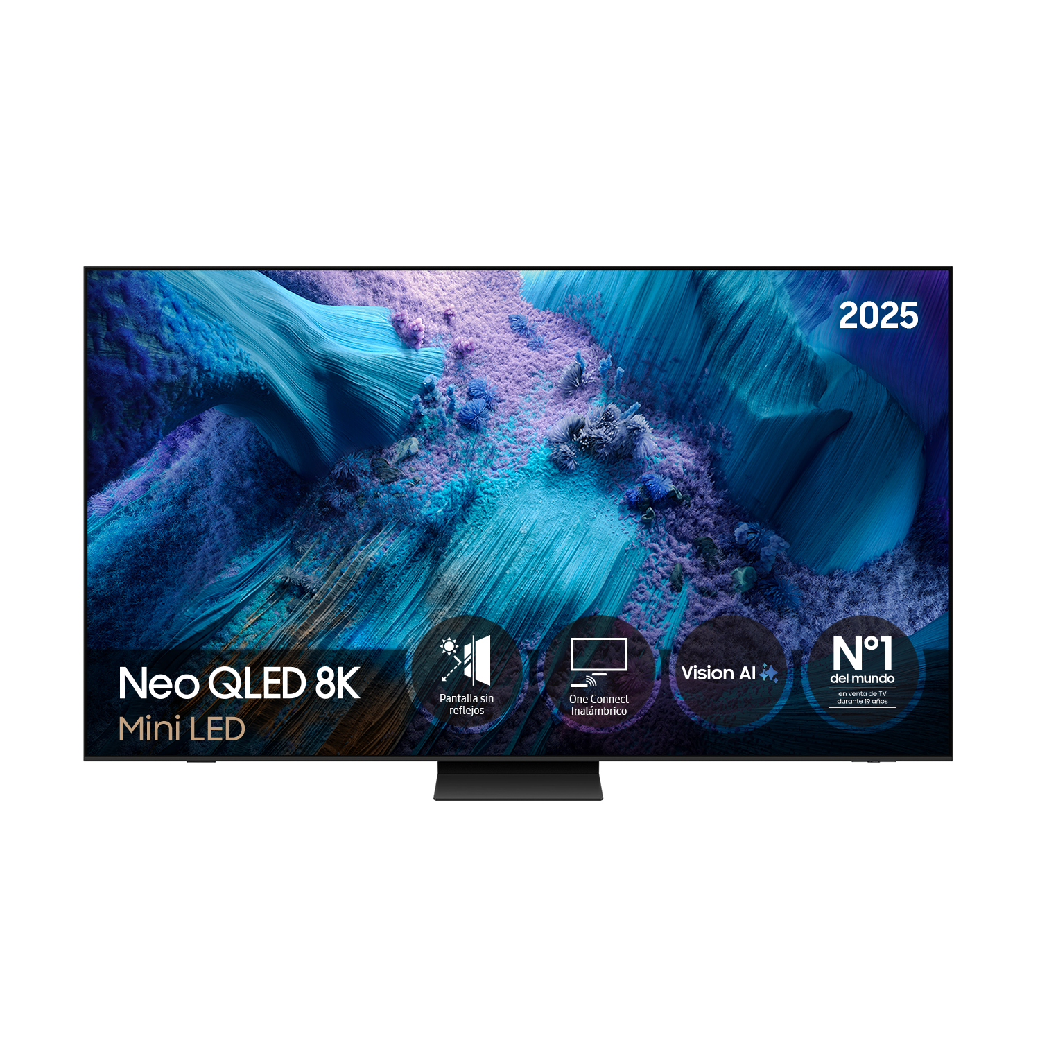 TV 98\" Neo QLED QN990F 8K Samsung Vision AI Smart TV 2025 Graphite