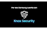 Video explicativo del sistema Knox Security en televisores Samsung, destacando funciones de protección de datos y seguridad avanzada.