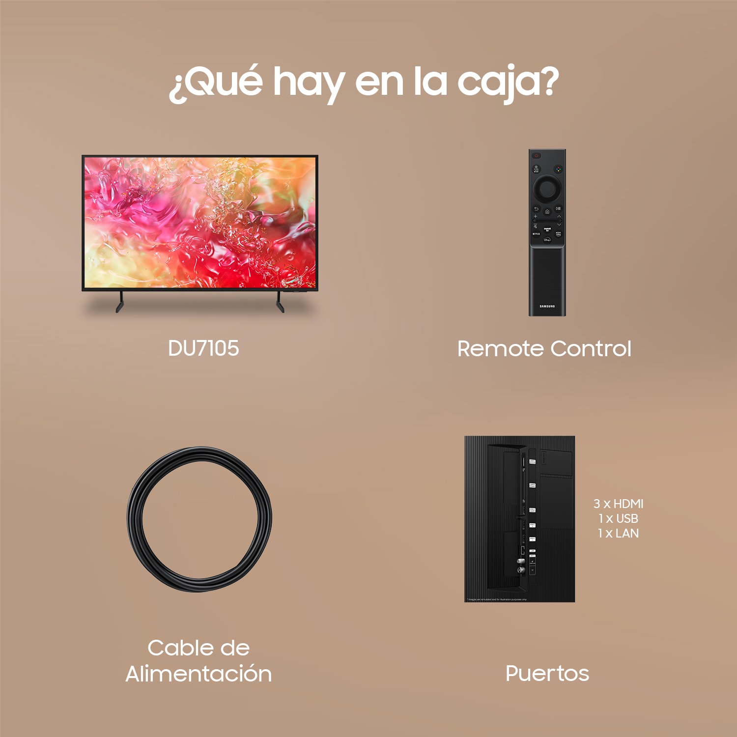 qué contiene la caja?