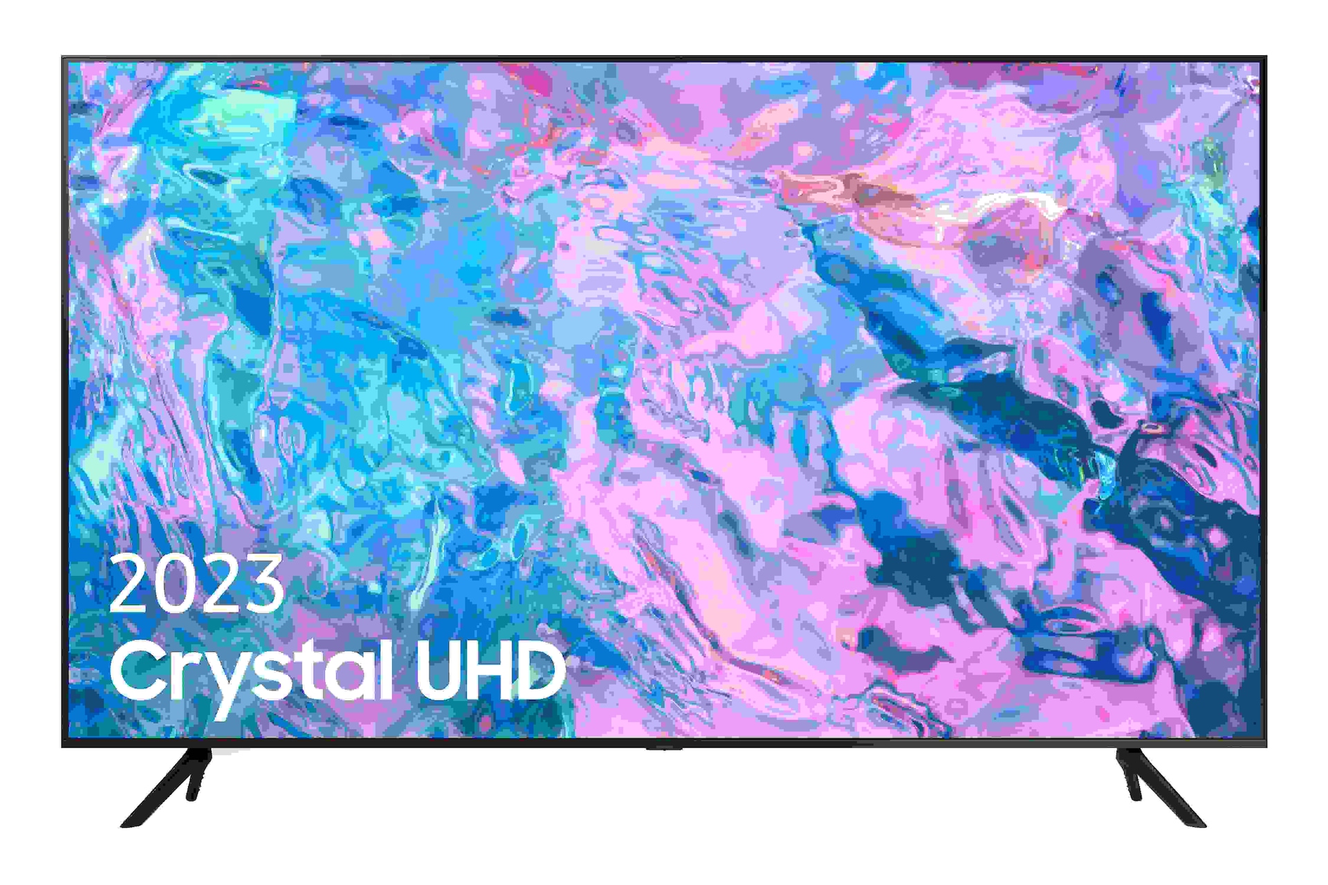 Samsung Crystal UHD 2022 65AU7095 - Smart TV de 65, 4K, HDR 10, Procesador  4K, Q-Symphony, Sonido Inteligente y Compatible con Alexa : :  Electrónica