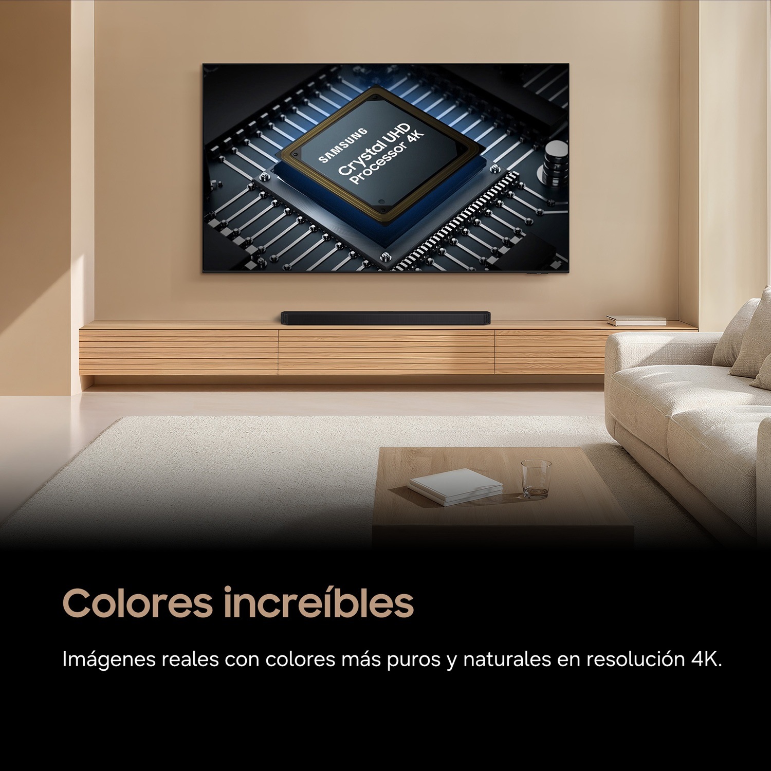 TV {size}" Crystal UHD U7005H 4K Samsung Vision AI Smart TV (2026) Black