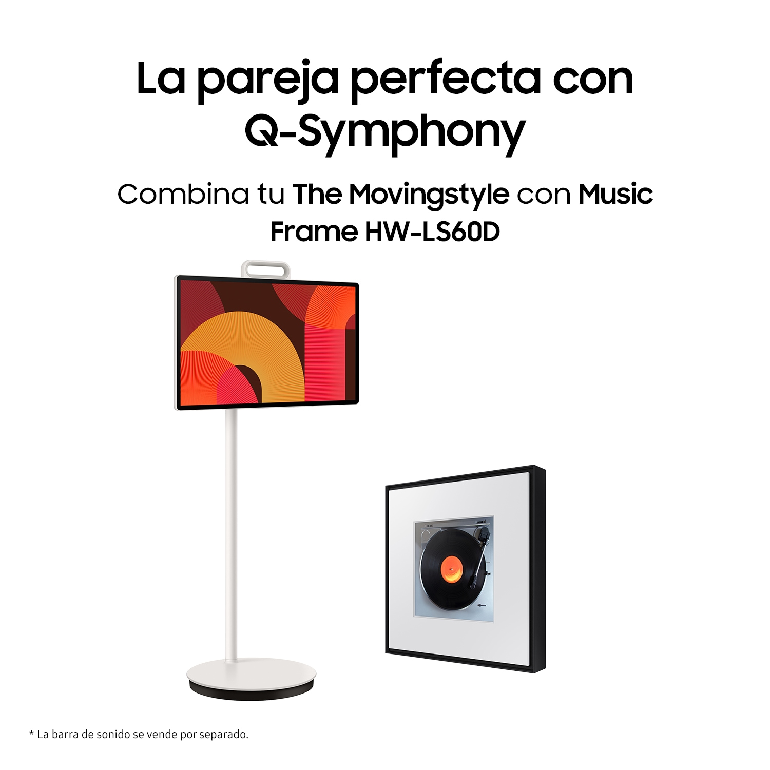 TV 27" The Movingstyle LSM7F 4K QHD Touch Interaction con Pantalla Portátil 2025 White