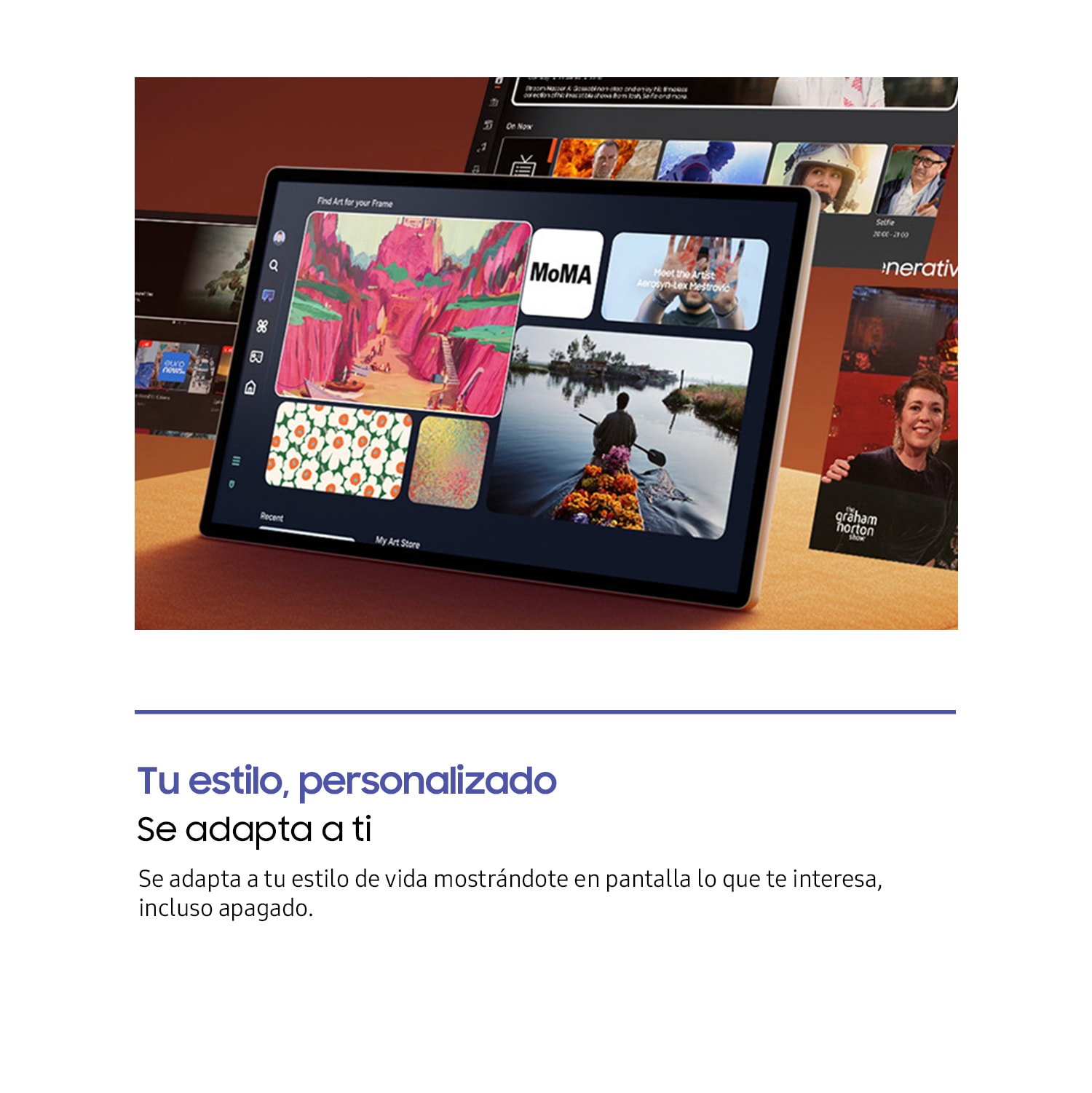 TV 27" The Movingstyle LSM7F 4K QHD Touch Interaction con Pantalla Portátil 2025 White