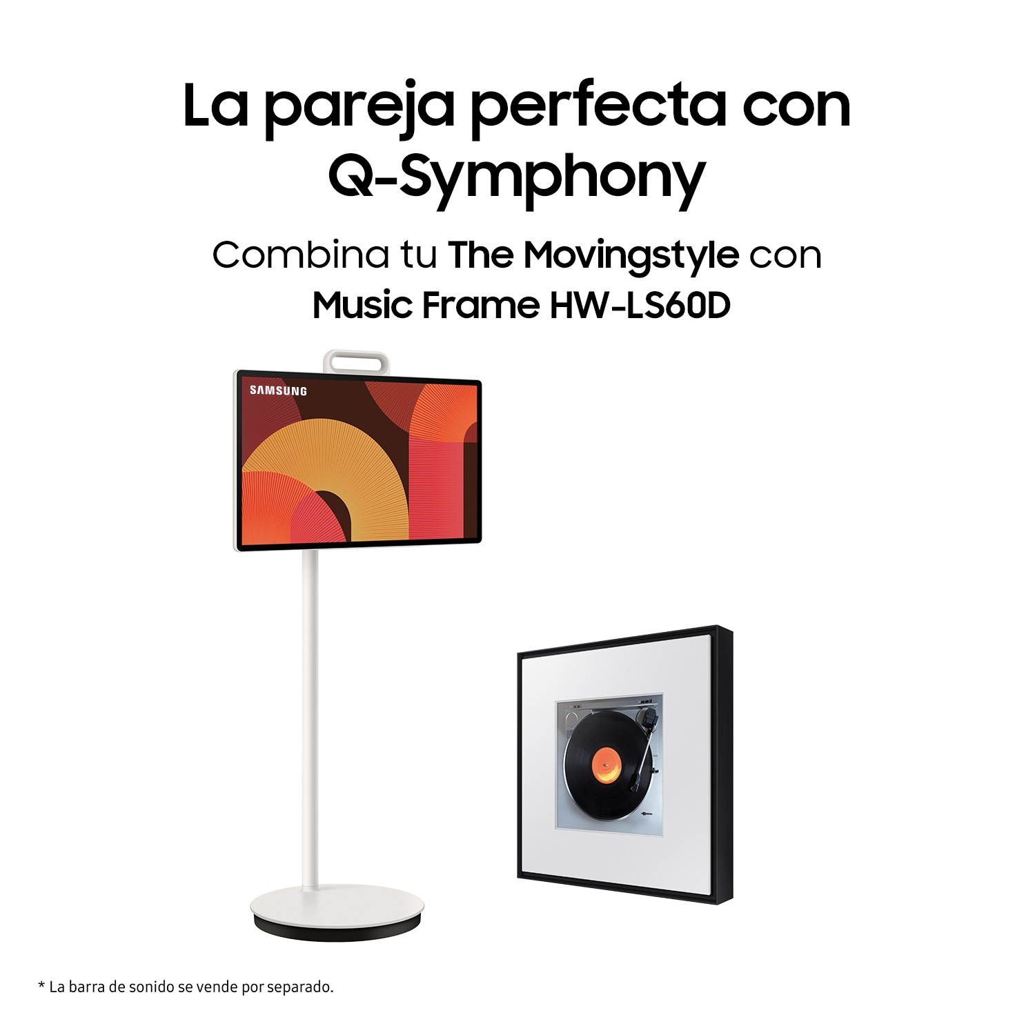 TV 27" The Movingstyle LSM7F 4K QHD Touch Interaction con Pantalla Portátil 2025 White