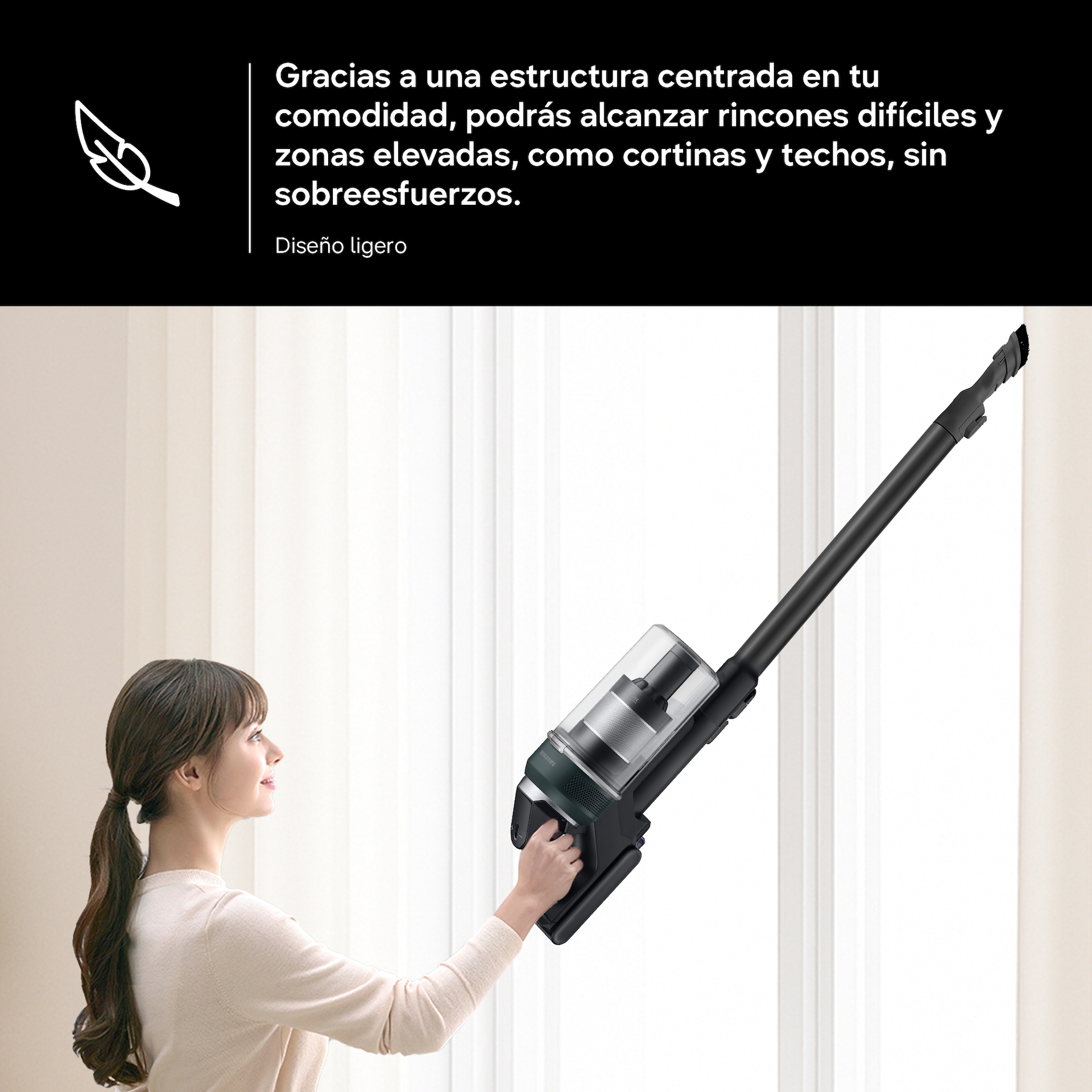 Aspiradora sin cable Jet 85S Complete 250AW Sistema de Filtración HEPA VS70H25WFT/WA ​ ​ Verde