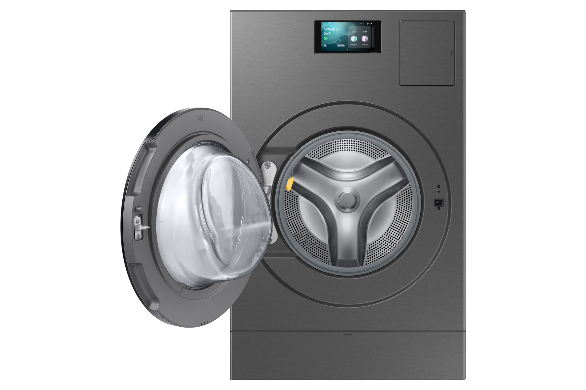 Lavadora Secadora 18kg/11kg Bespoke AI Laundry Combo™ Clase A Grafito WD18DB8995BZT2 ‎ ‎ ‎ Front-Open Gray 