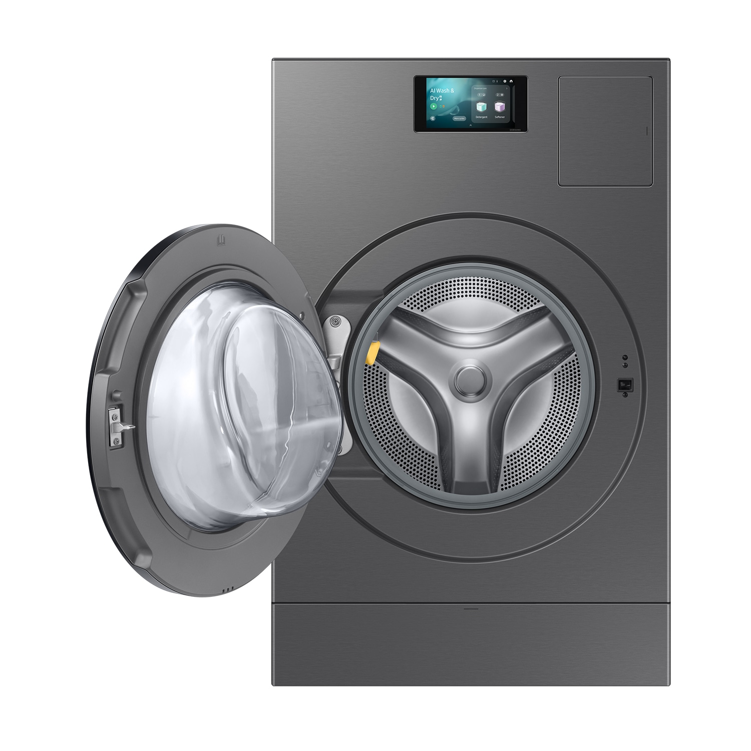 Lavadora Secadora 18kg/11kg Bespoke AI Laundry Combo™ Clase A Grafito WD18DB8995BZT2 ‎ ‎ ‎ Grafito