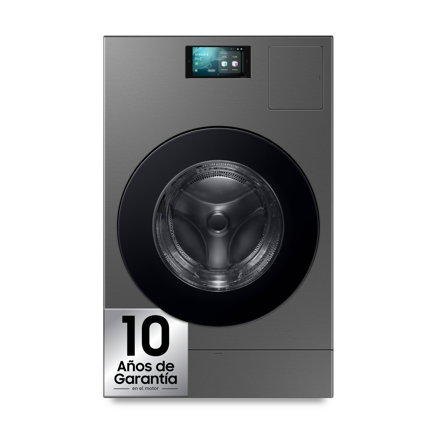 Lavadora Secadora 18kg/11kg Bespoke AI Laundry Combo™ Clase A Grafito WD18DB8995BZT2 ‎ ‎ ‎ Grafito