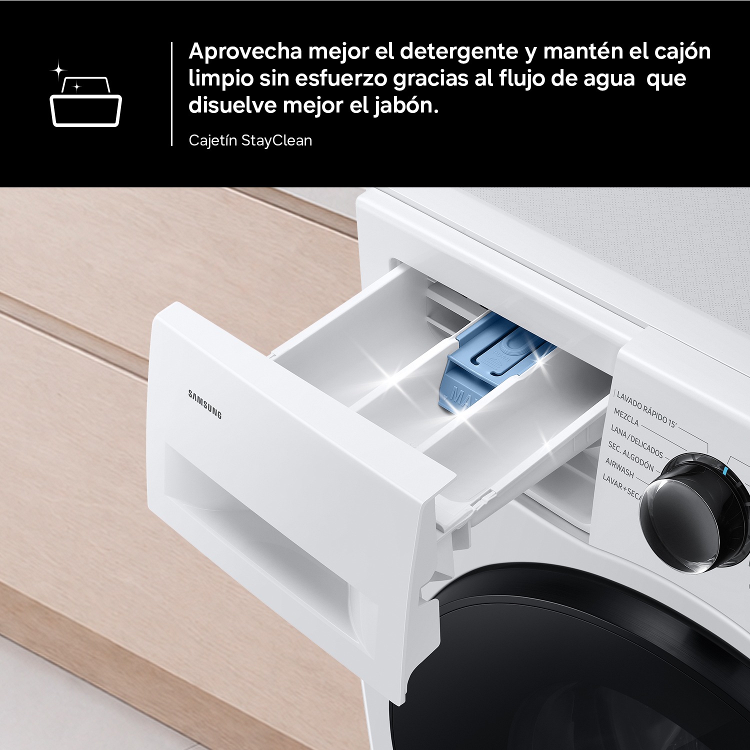 Lavasecadora 8Kg/6Kg Motor Digital Inverter Clase E/A Blanca WD80HG4U04BEEC ﻿​‍‌ ﻿​‍‌ + ﻿​‍‌ Blanco