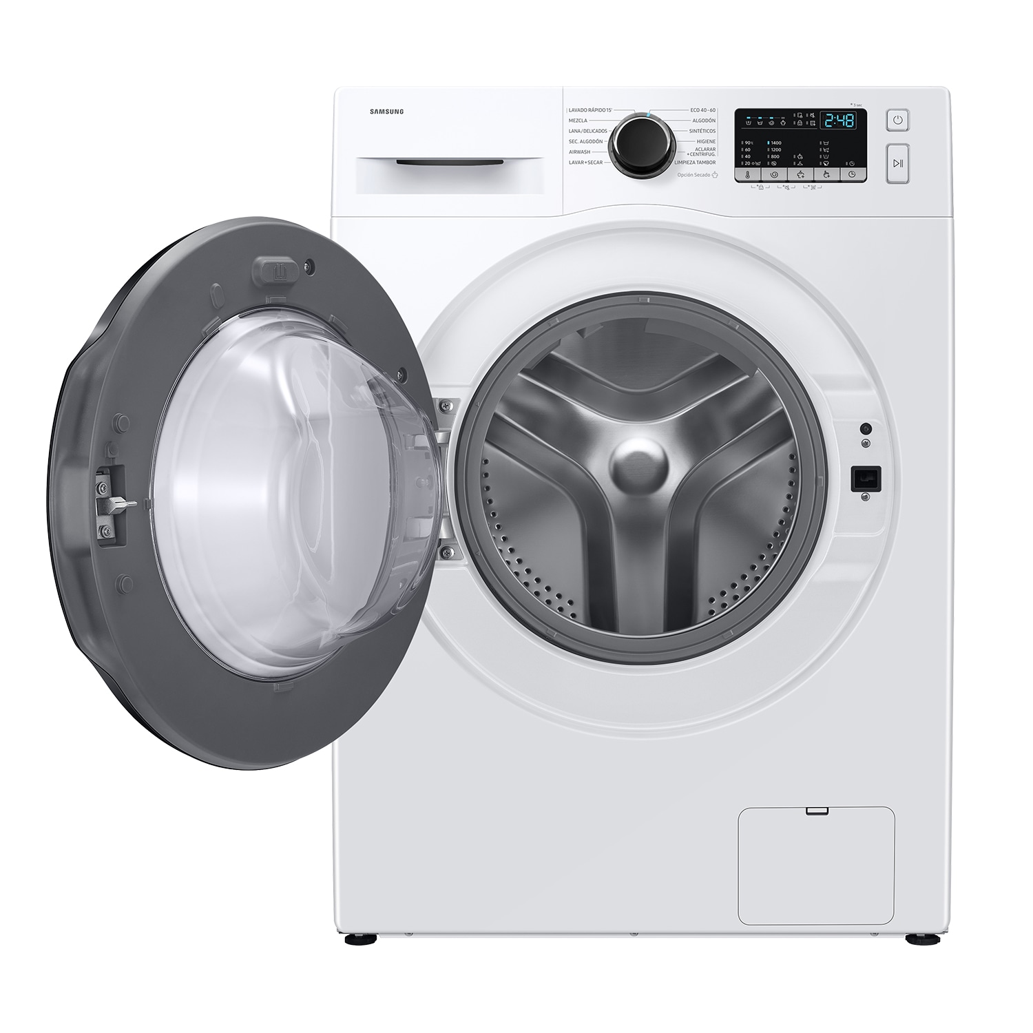 Lavasecadora 8Kg/6Kg Motor Digital Inverter Clase E/A Blanca WD80HG4U04BEEC ﻿​‍‌ ﻿​‍‌ + ﻿​‍‌ Blanco