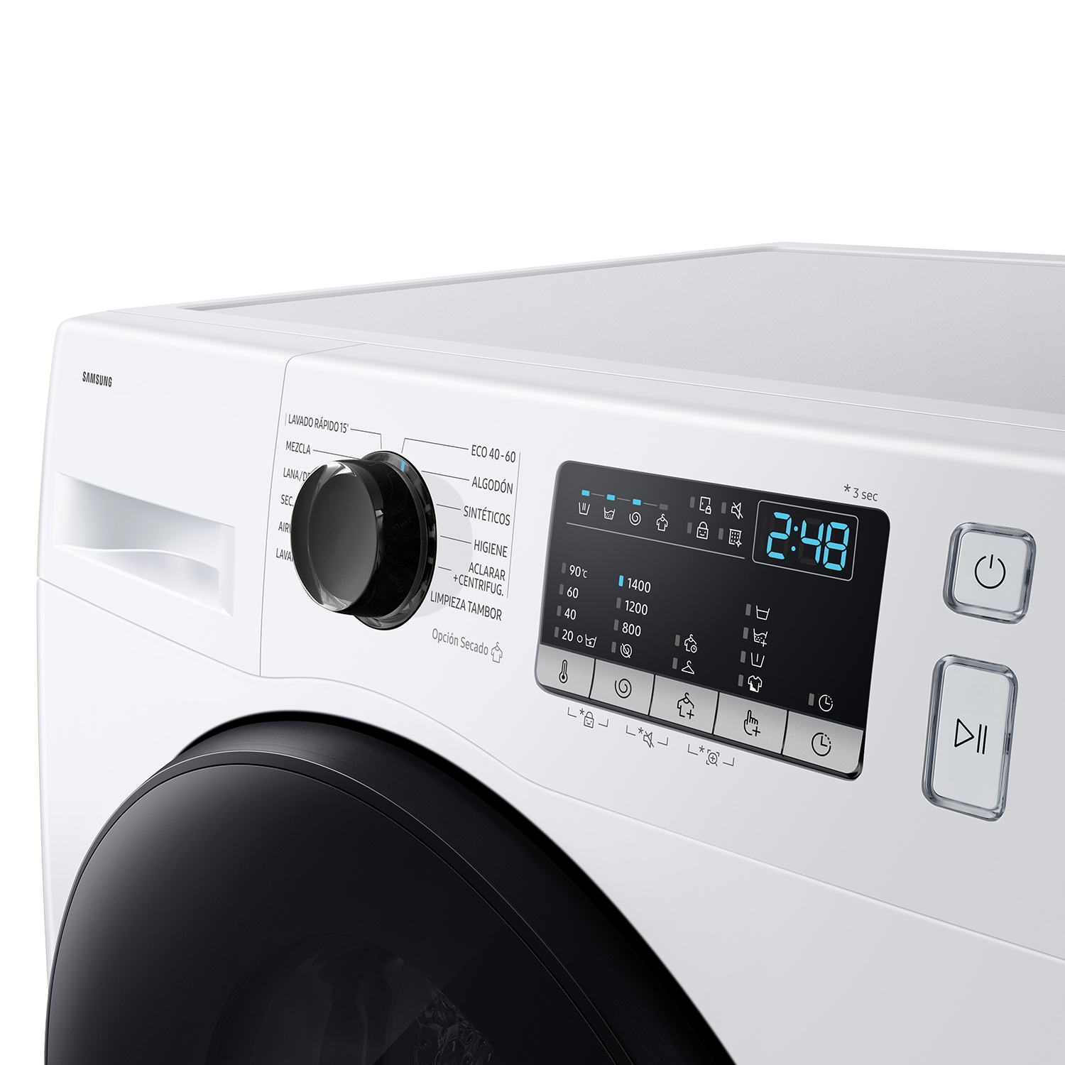 Lavasecadora 8Kg/6Kg Motor Digital Inverter Clase E/A Blanca WD80HG4U04BEEC ﻿​‍‌ ﻿​‍‌ + ﻿​‍‌ Blanco
