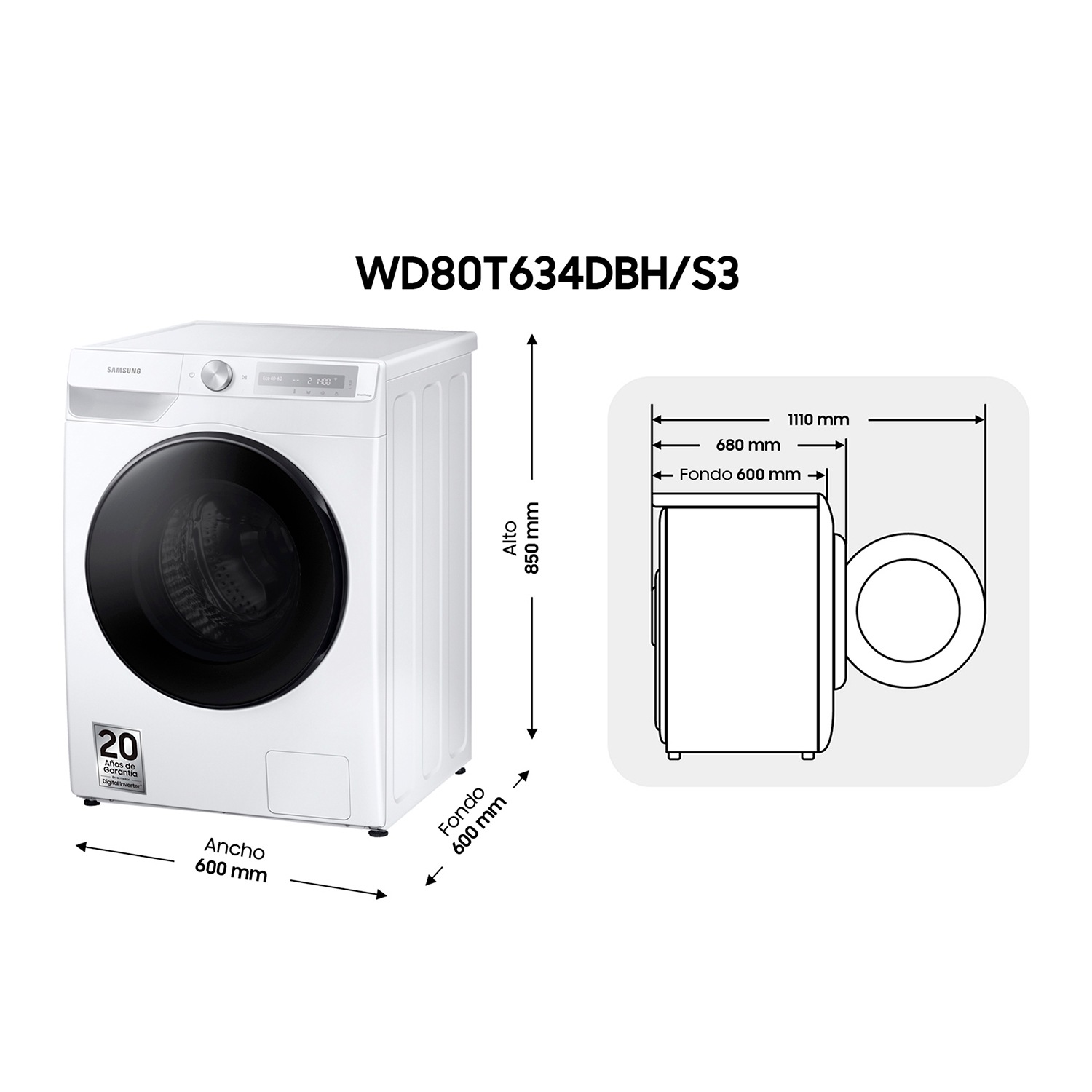 WD80T634DBH/S3 