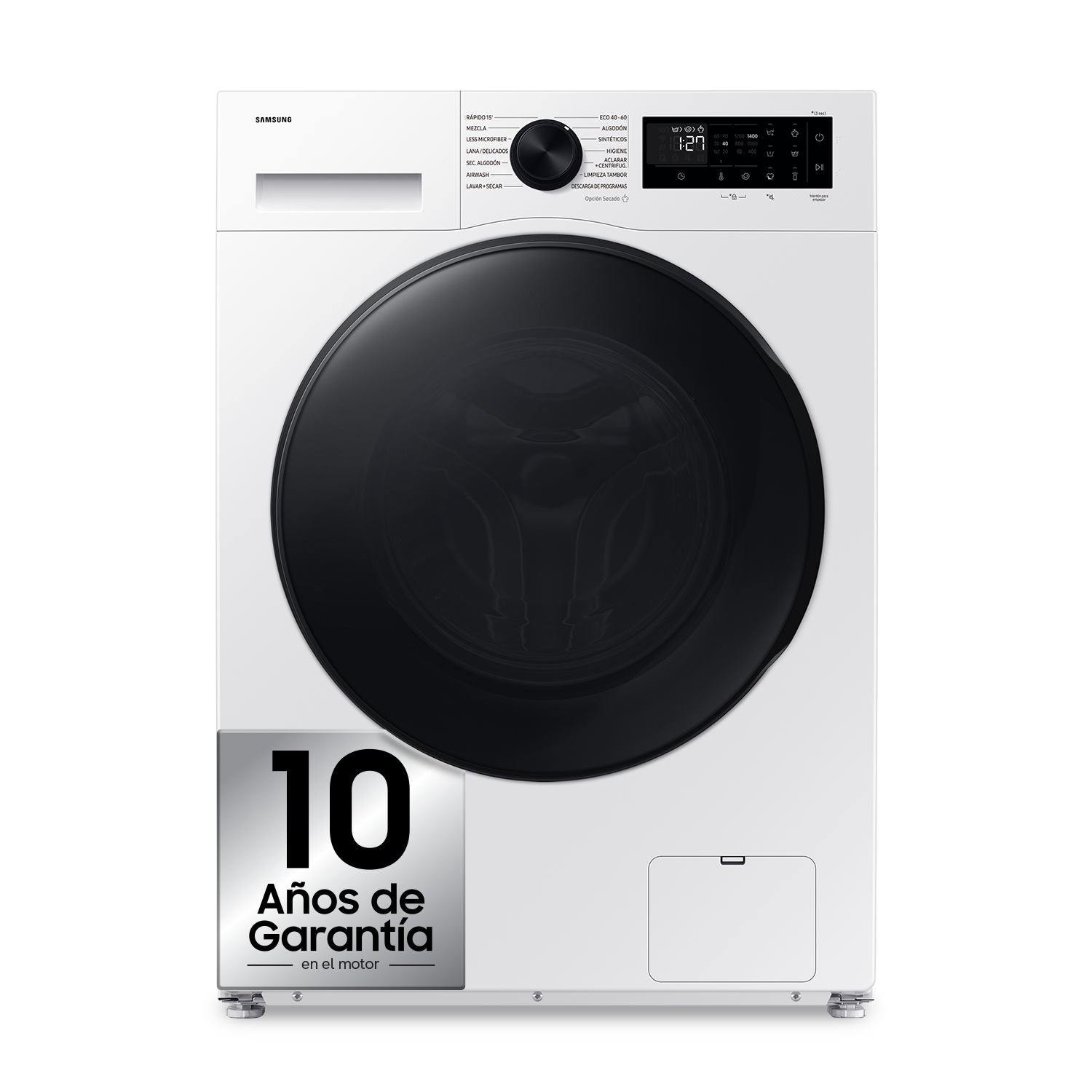Lavasecadora 9kg/6kg AI EcoBubble™ Clase D/A Blanca WD90DG5B15BEEC Blanco